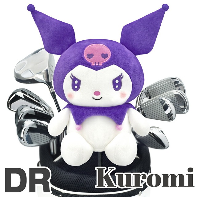 クロミ（ブラック）（パープル）ヘッドカバー　ドライバー用（460㏄対応）　（KUHD002/KUHD003）