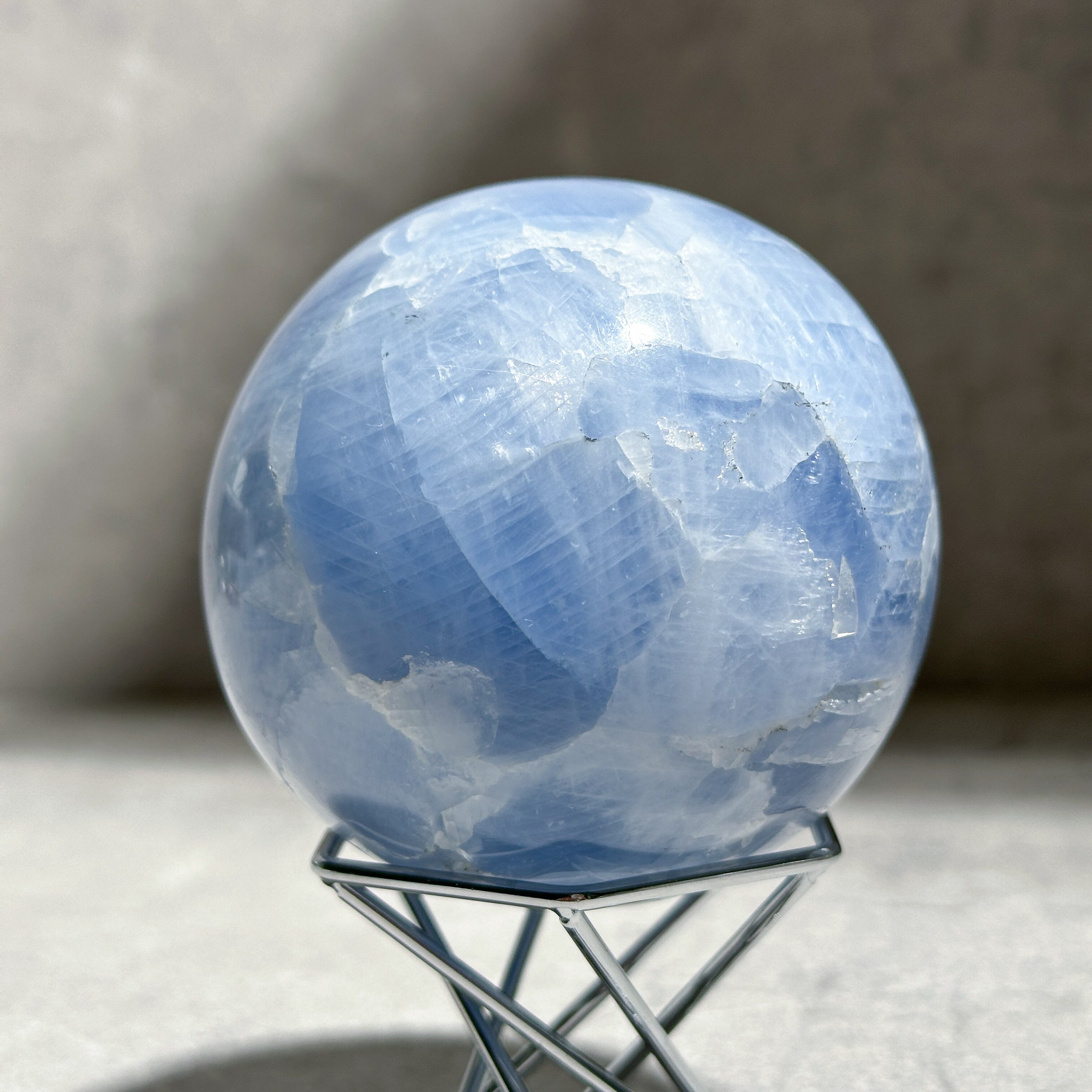 セレスタイト　スフィア セレスタイト スフィア01◇ Celestite ◇ 天然石・鉱物