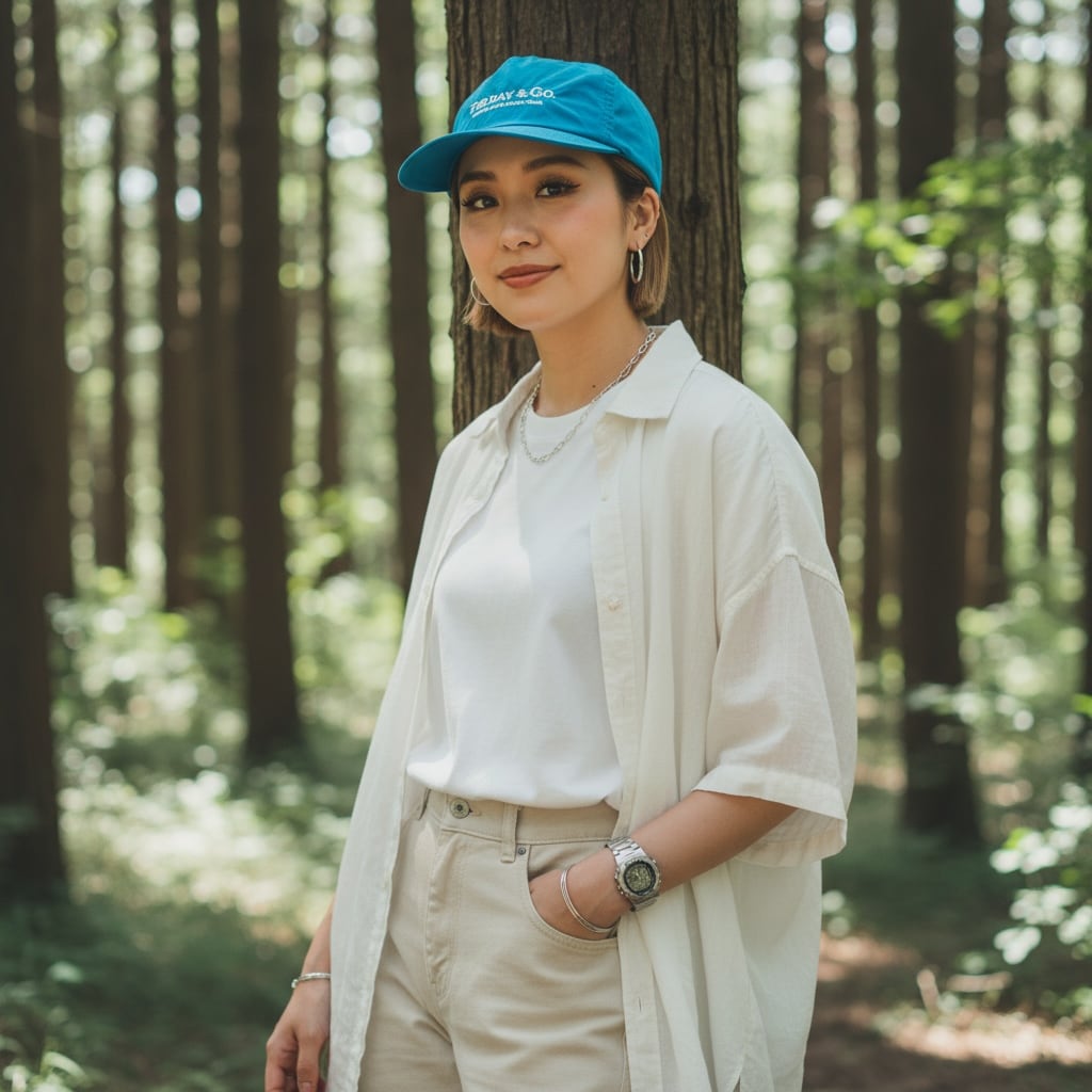 OVER THE DAY TOKYO | THE DAY & Go. EMBROIDERY HAPPY SURF CAP