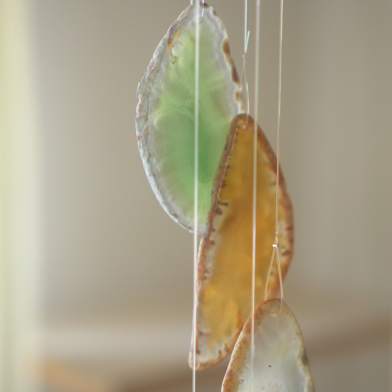 Fruits Soda 02 - アゲートヒーリングチャイム / Agate Sun Catcher Wind Chime 836