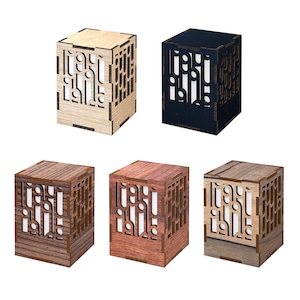 ミニ行灯 竹 - 置き型照明 Sサイズ