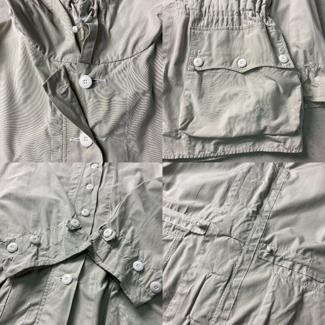 60~70年代 スウェーデン軍実品 M62 スノーカモパーカー メンズ2XL相当 