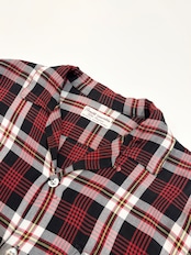60s Arnold Constable RAYON OPEN COLLAR SHIRT Size M
