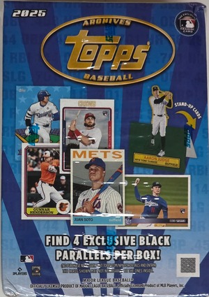 2025 Topps Archives Blaster Box FACTORY SEALED|USA版ブラスター在庫ラスト2点
