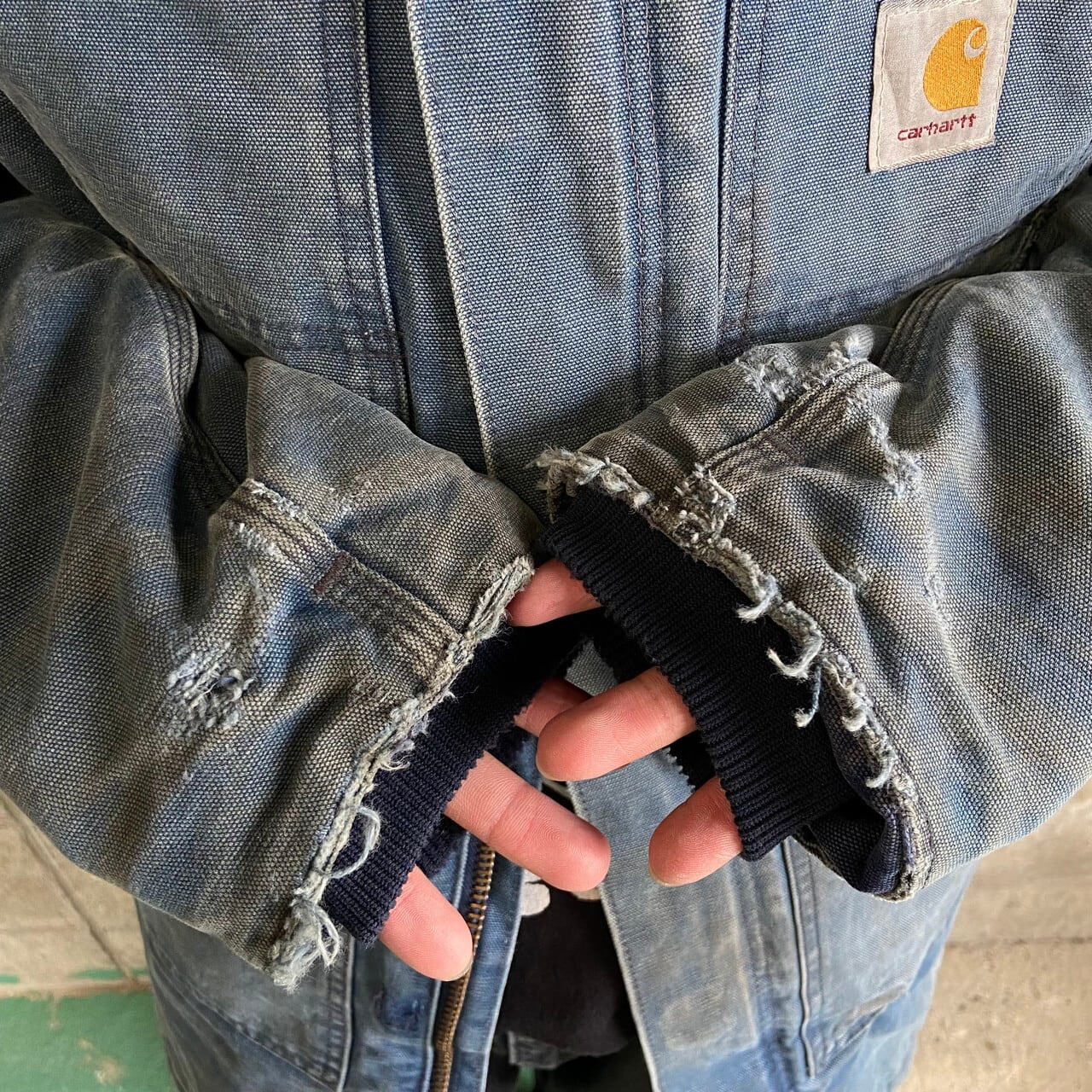 雰囲気系 90年代 USA製 Carhartt カーハート トラディショナルコート