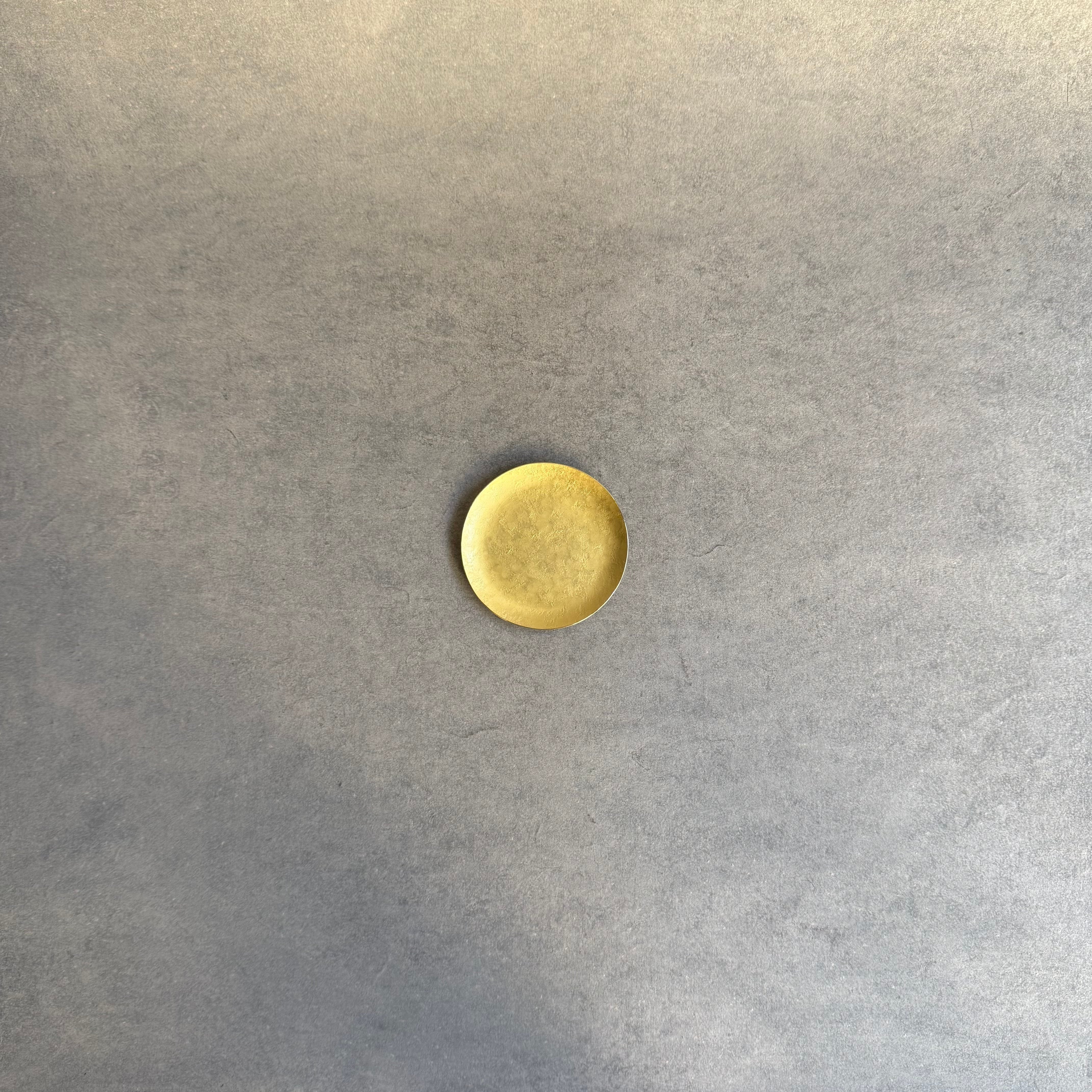 奥澤華 豆皿 (真鍮) | gallery 一白