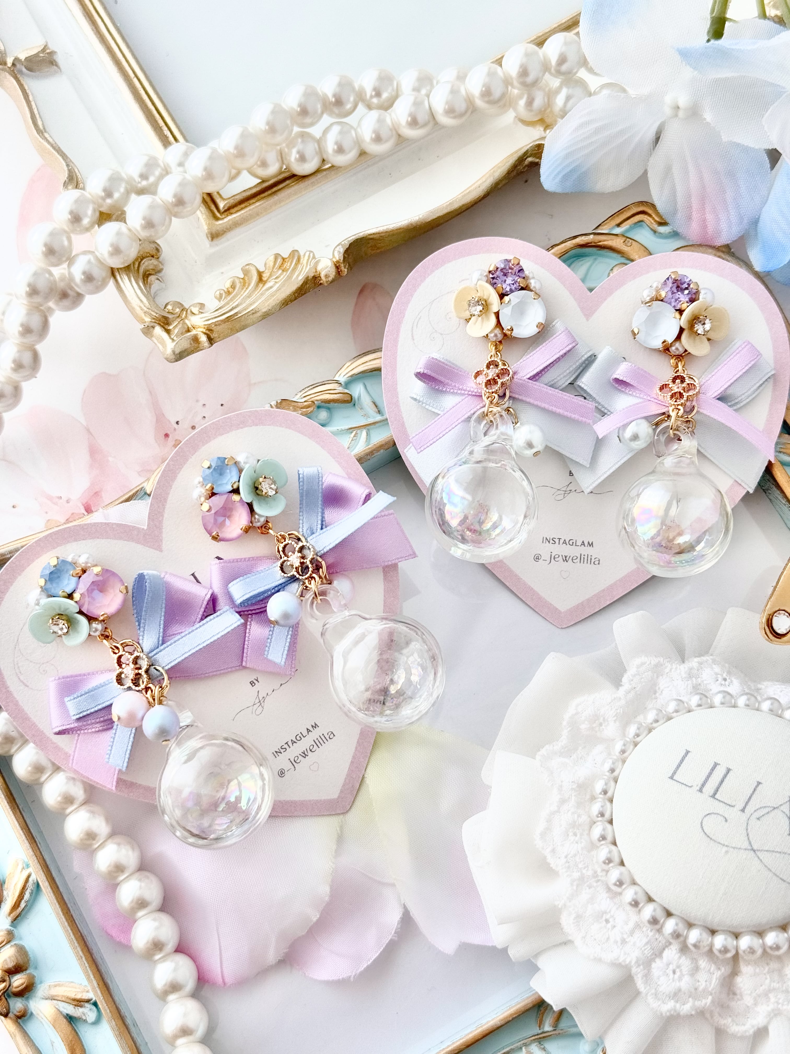 【0606-15】Wribbon bicolor bubble