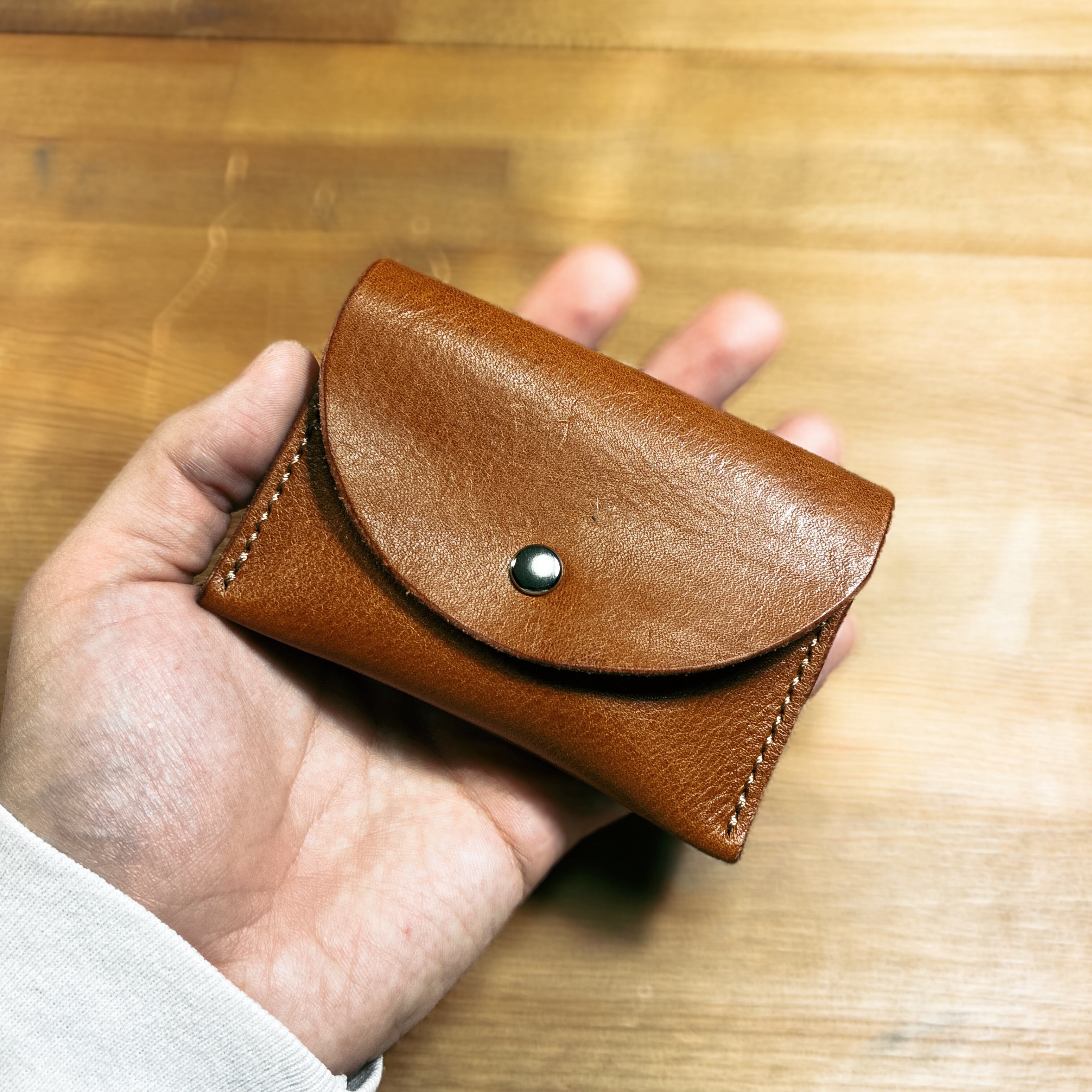 コンパクトウォレット | Momoishi Leather Works CBRO.m
