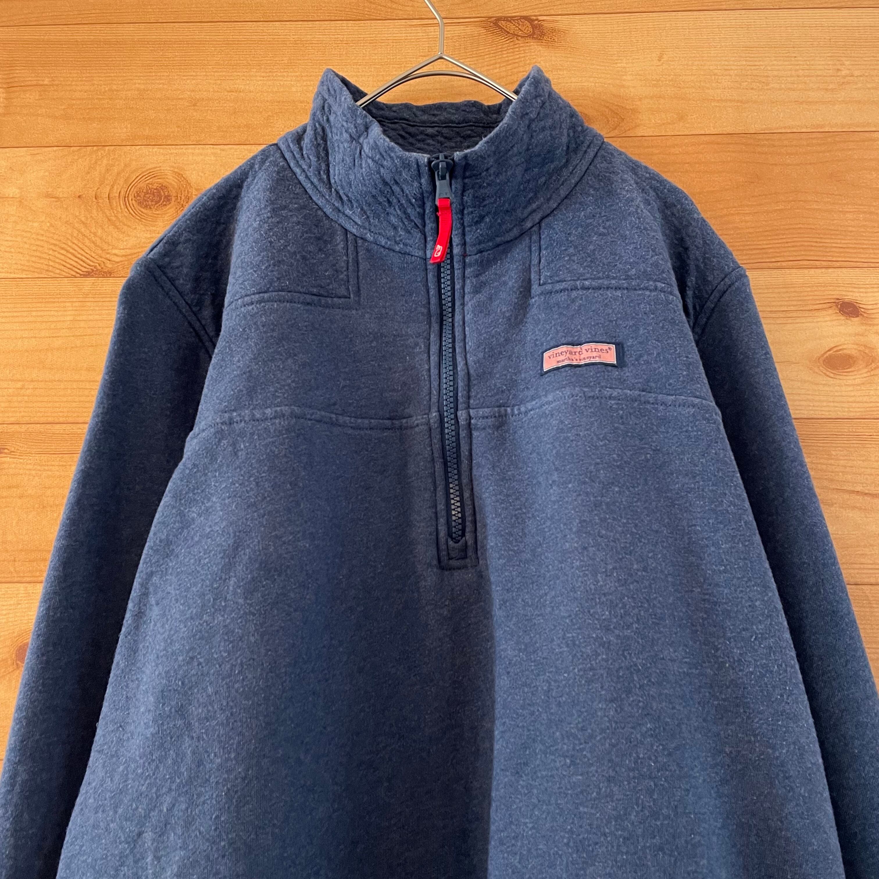 Vineyard Vines レディース スウェット　ハーフジップ　ネイビー