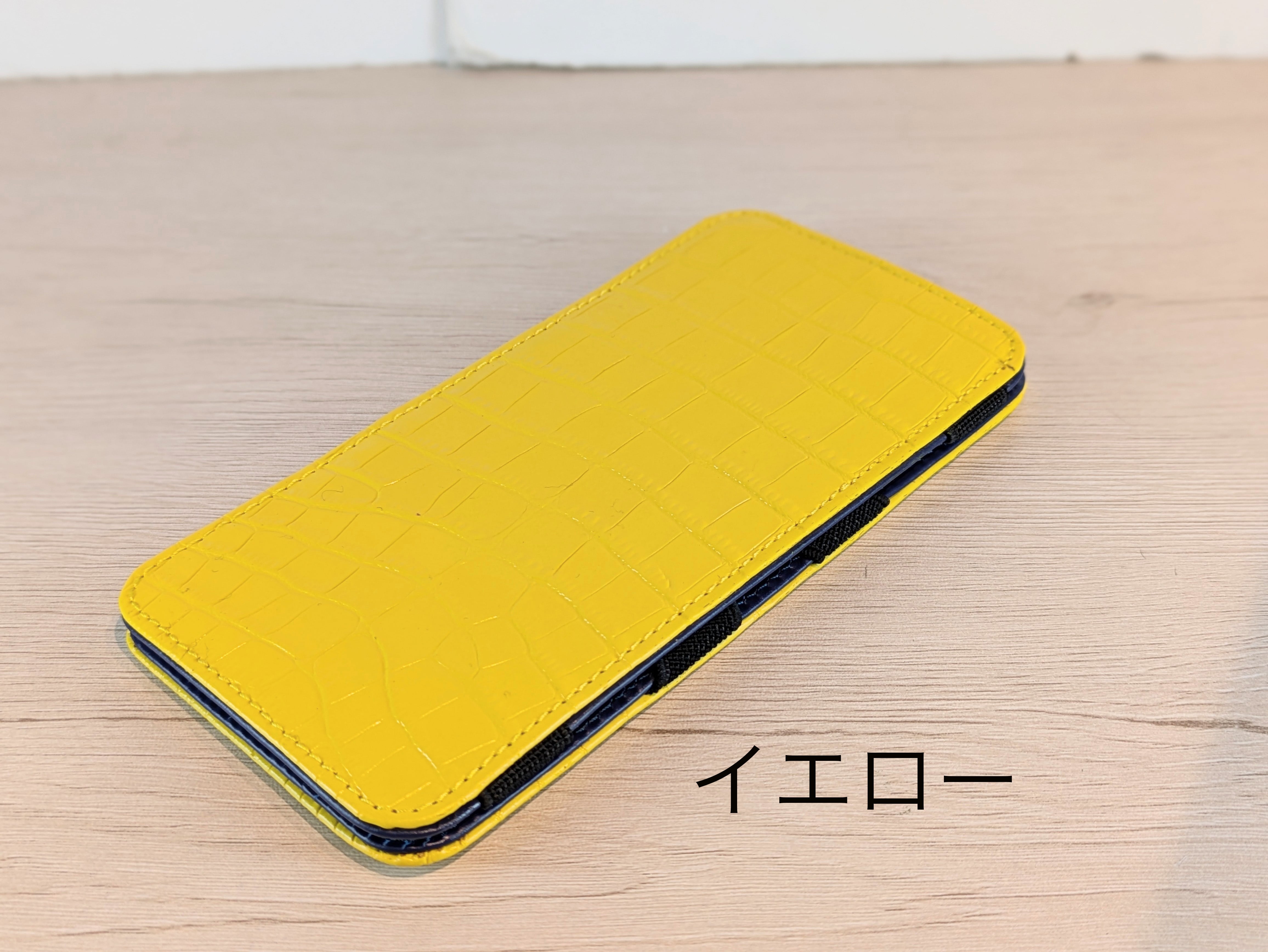 本革 クロコダイル型押し バンクノート 商品番号CW-017 | ELMUNDO