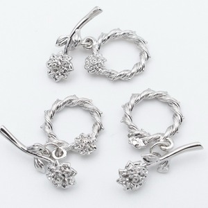 【A841 K155】マンテルパーツ薔薇　1個