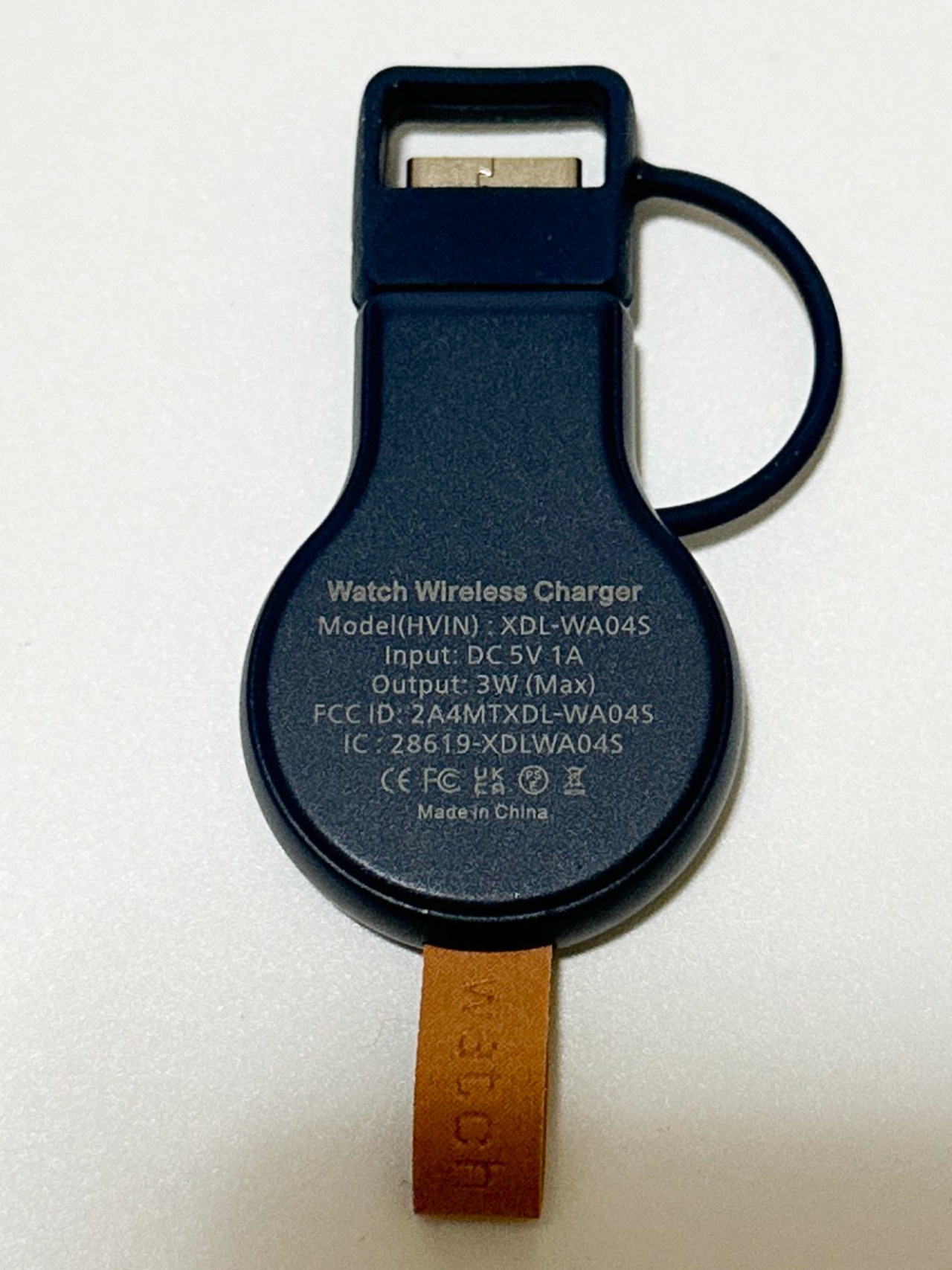 Apple Watch 充電器 USB-Aポート マグネット式 ワイヤレス充電器 急速充電 小型 軽量 コンパクト 持ち運び便利