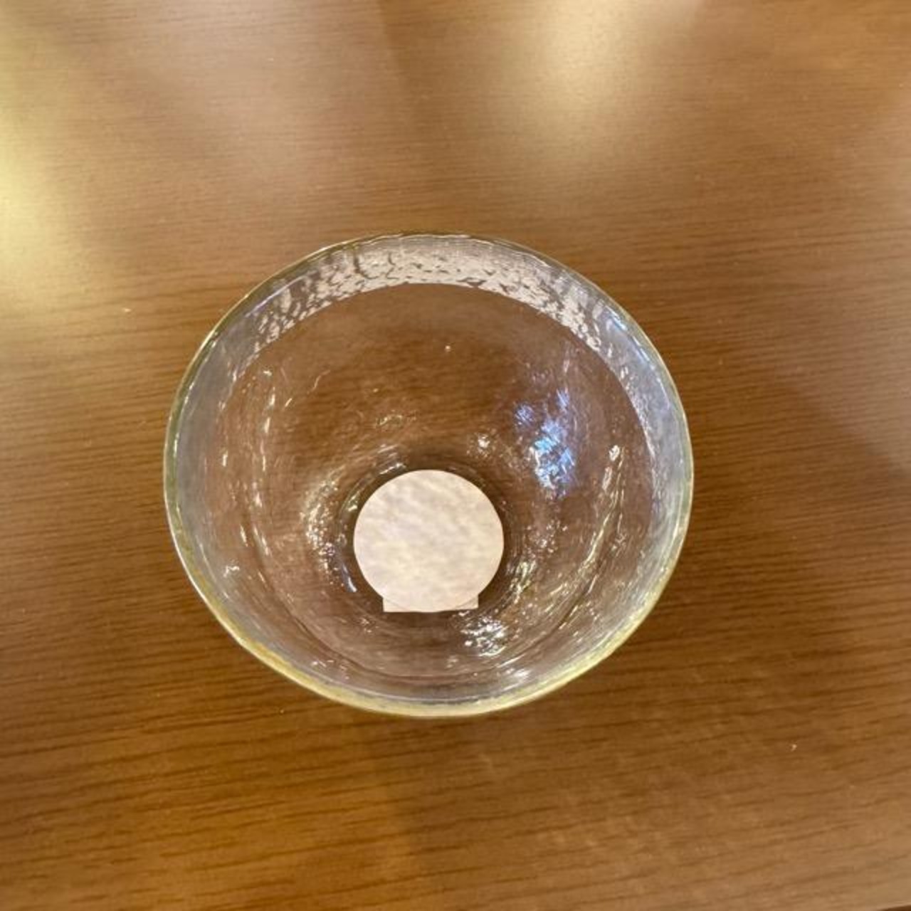 OBO ガラスボウル 9.5cm ゴールド