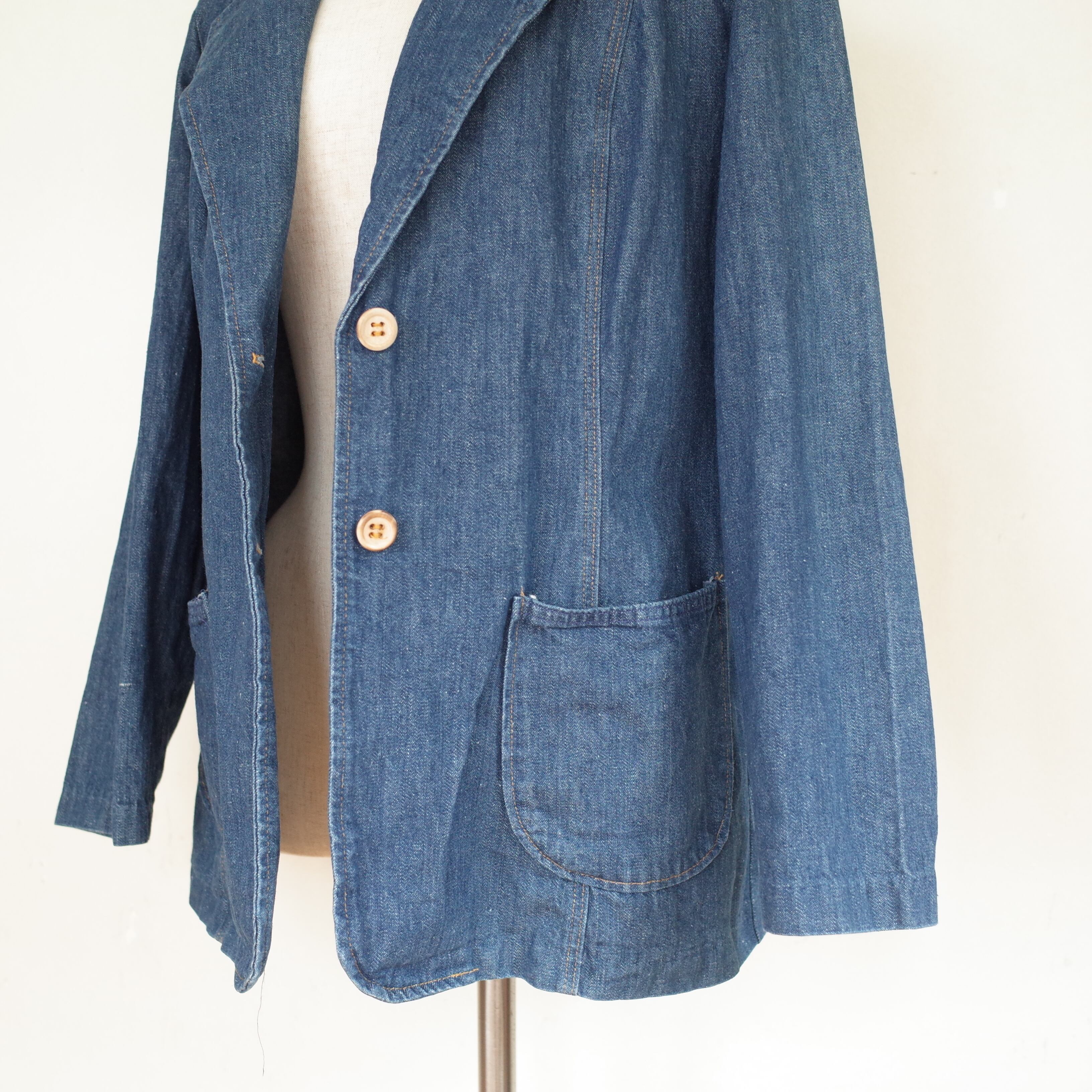 JCPenney denim tailored jacket