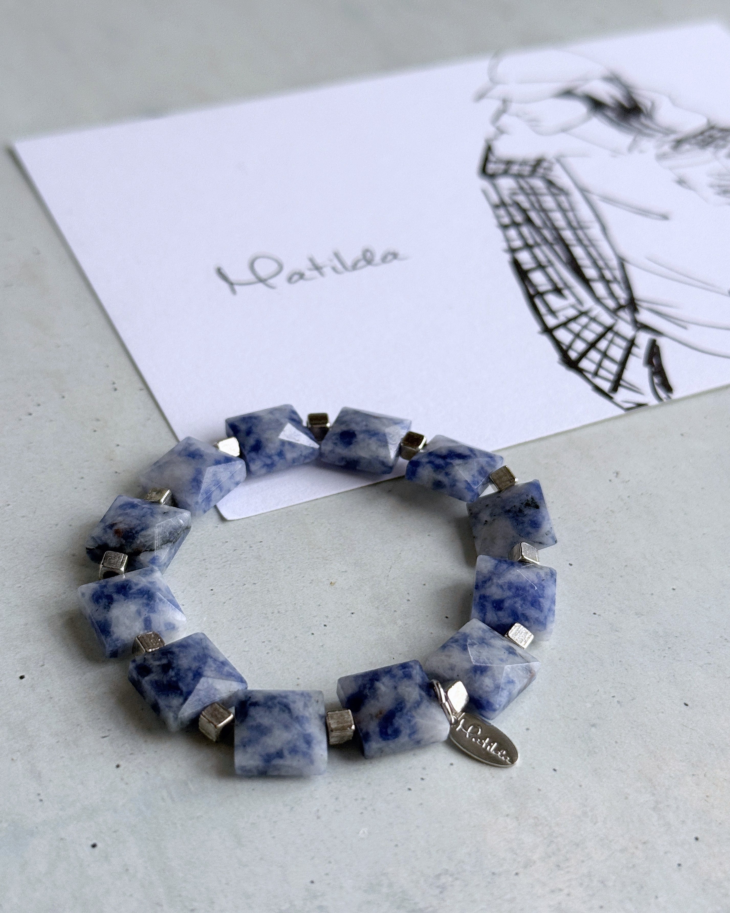 tumble bracelet(ソーダライト)