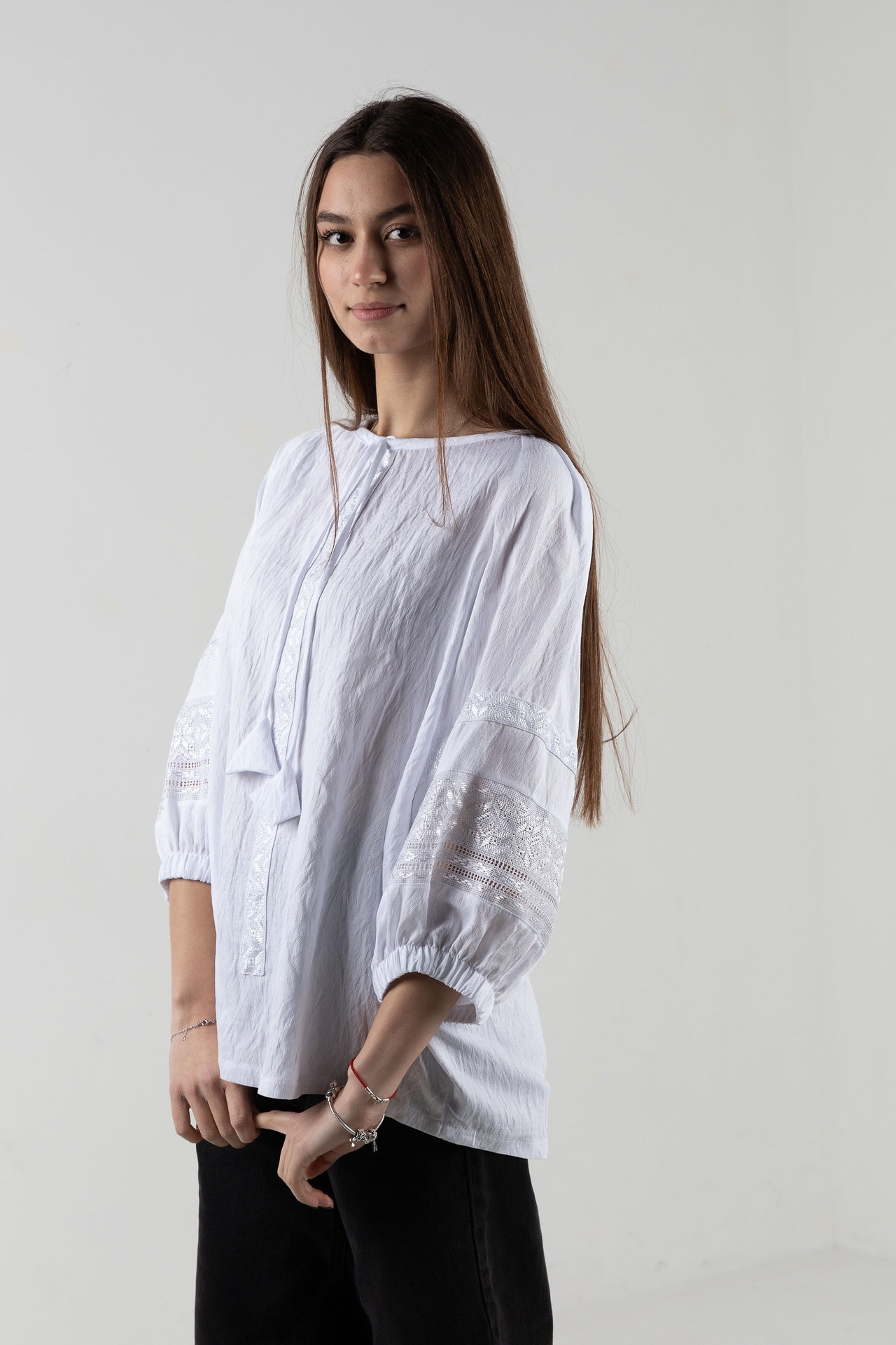 ウクライナ刺繍ヴィシヴァンカ　手刺繍　レディース・フリーサイズ - 8