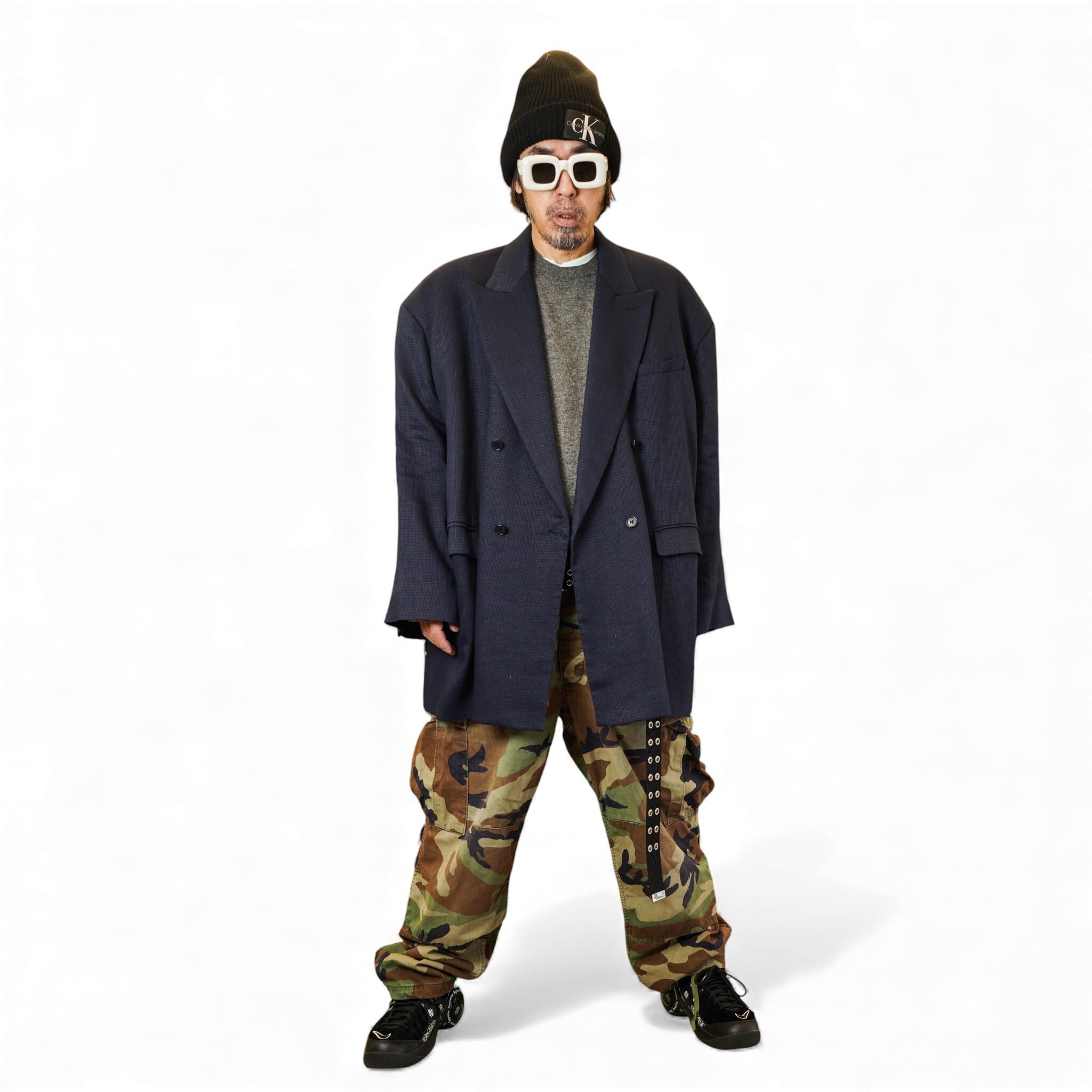 HED MAYNER ヘドメイヤー ダブル テーラードジャケット オーバーサイズ