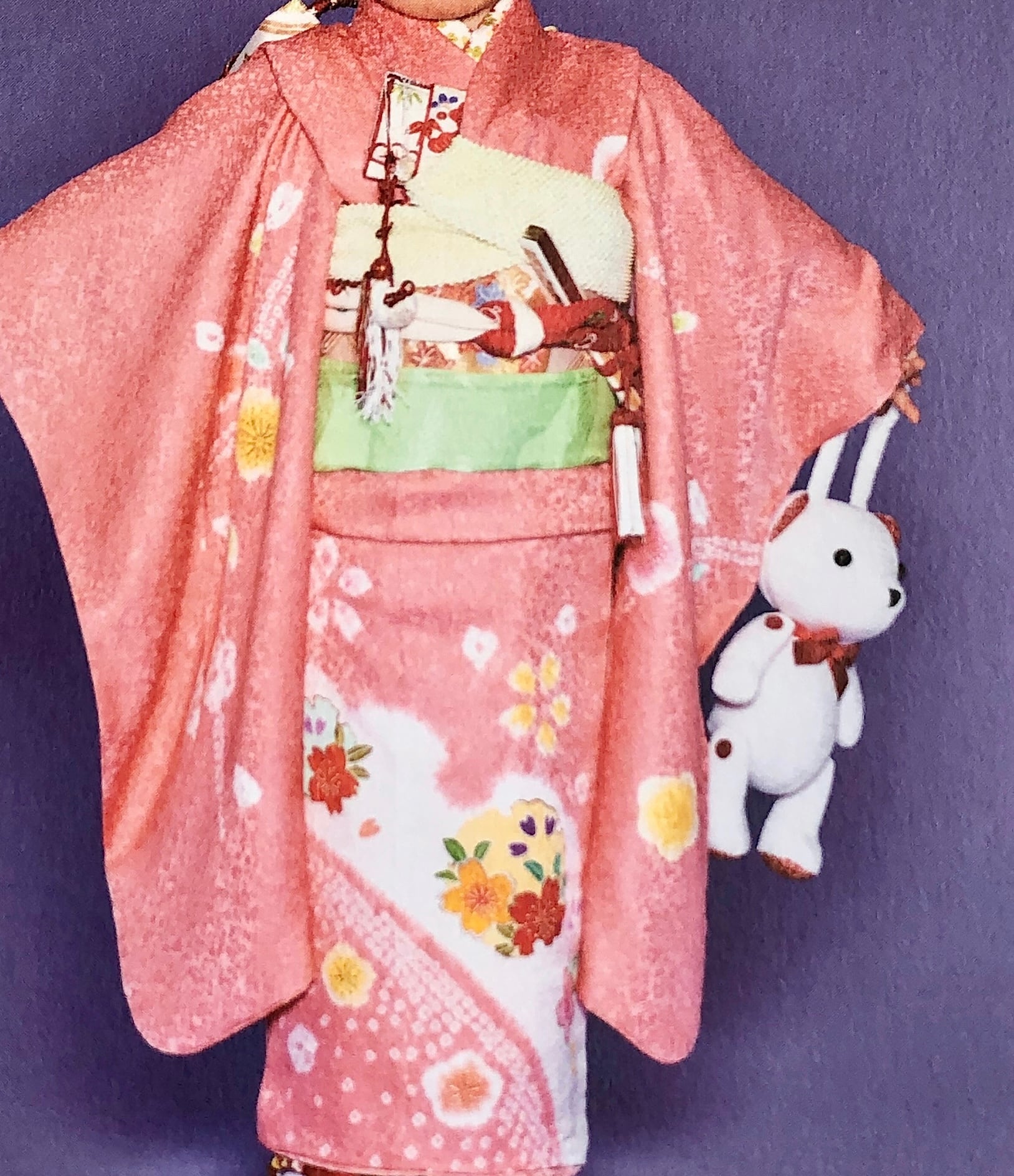 七五三 お子様用ぬいぐるみバッグ くま 全3色 | 絞彩苑種田