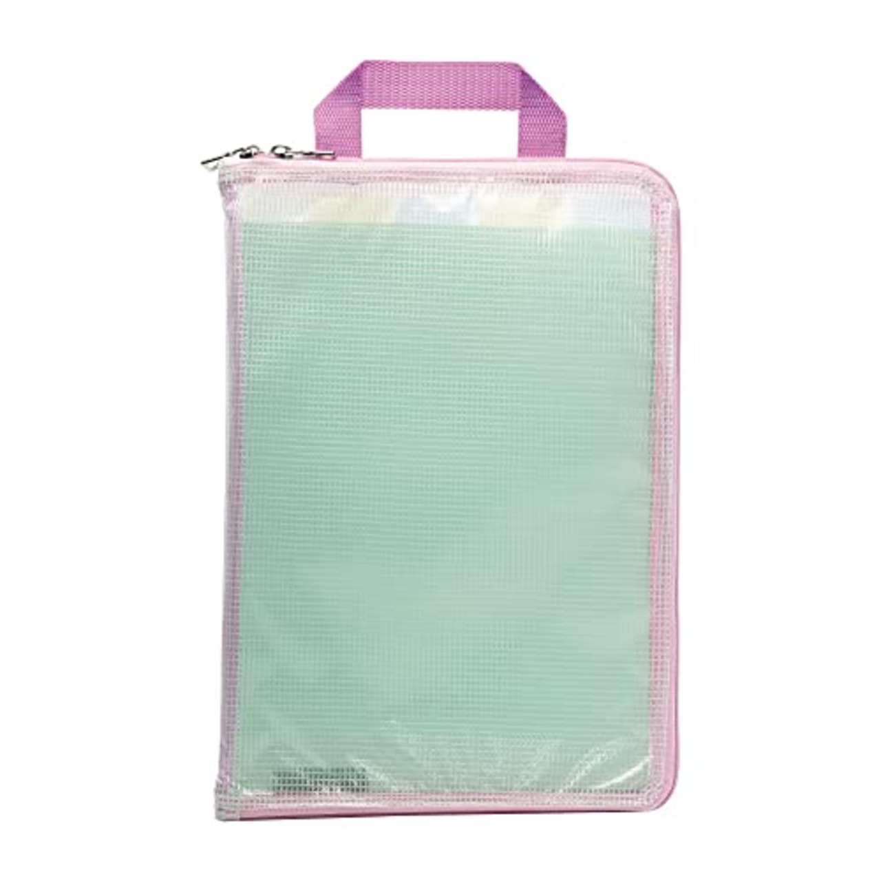 ソニック 連絡袋 忘れん絡袋 A4 仕切り付き ピンク GS-5546-P