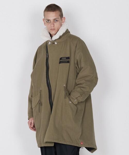 BURNOUT（バーンアウト） 『21' AW collection』 ビッグシャツ（Khaki