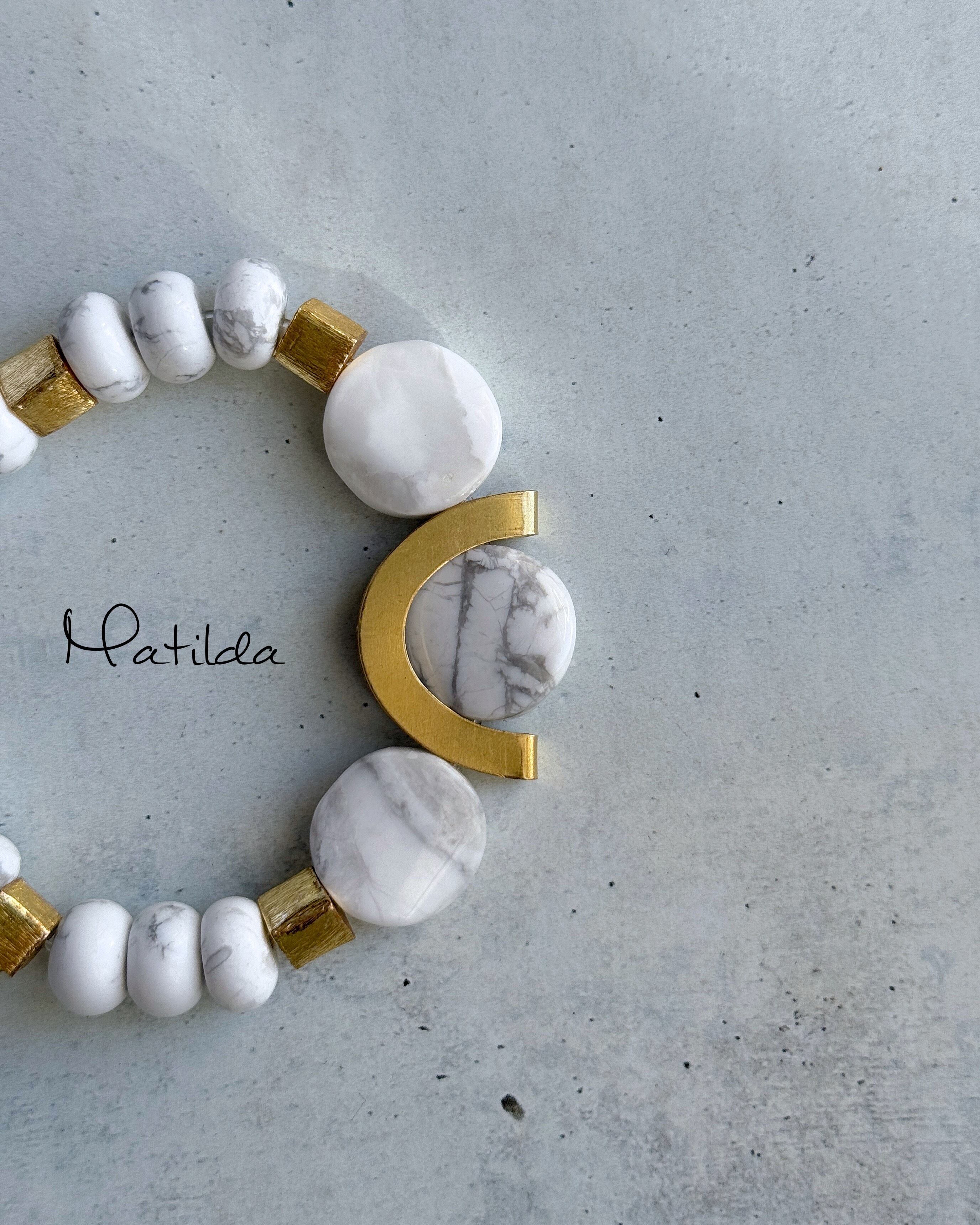 one color bracelet(ハウライト)