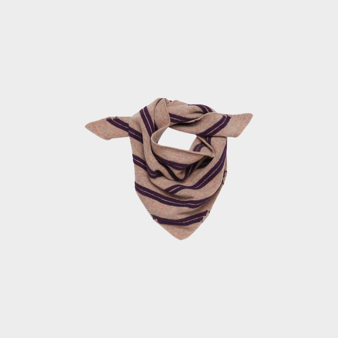 ＜FUB＞Adult ニット バンダナ lambswool Bandana(tivoli/violet) - 2