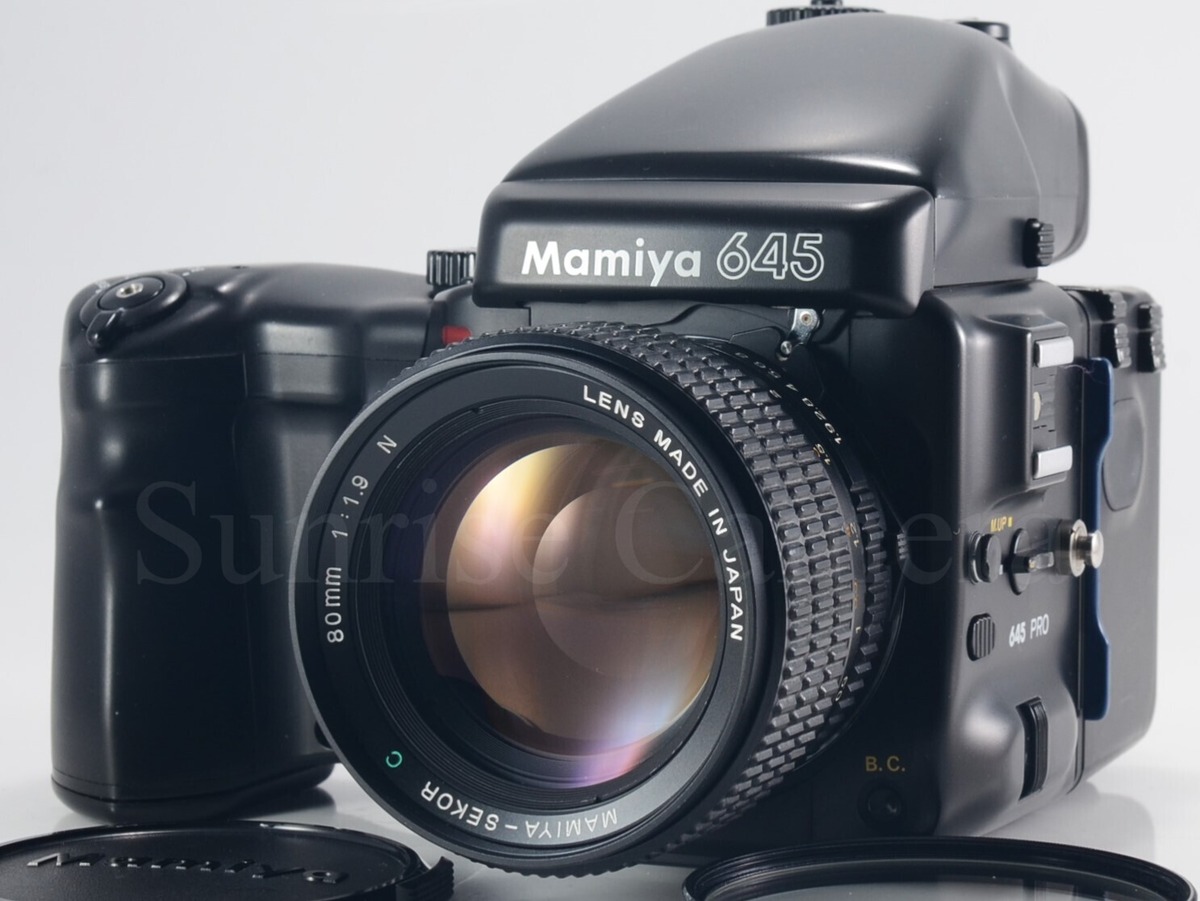 MAMIYA 645 Pro / SEKOR C 80mm F1.9 N AEプリズムファインダー 