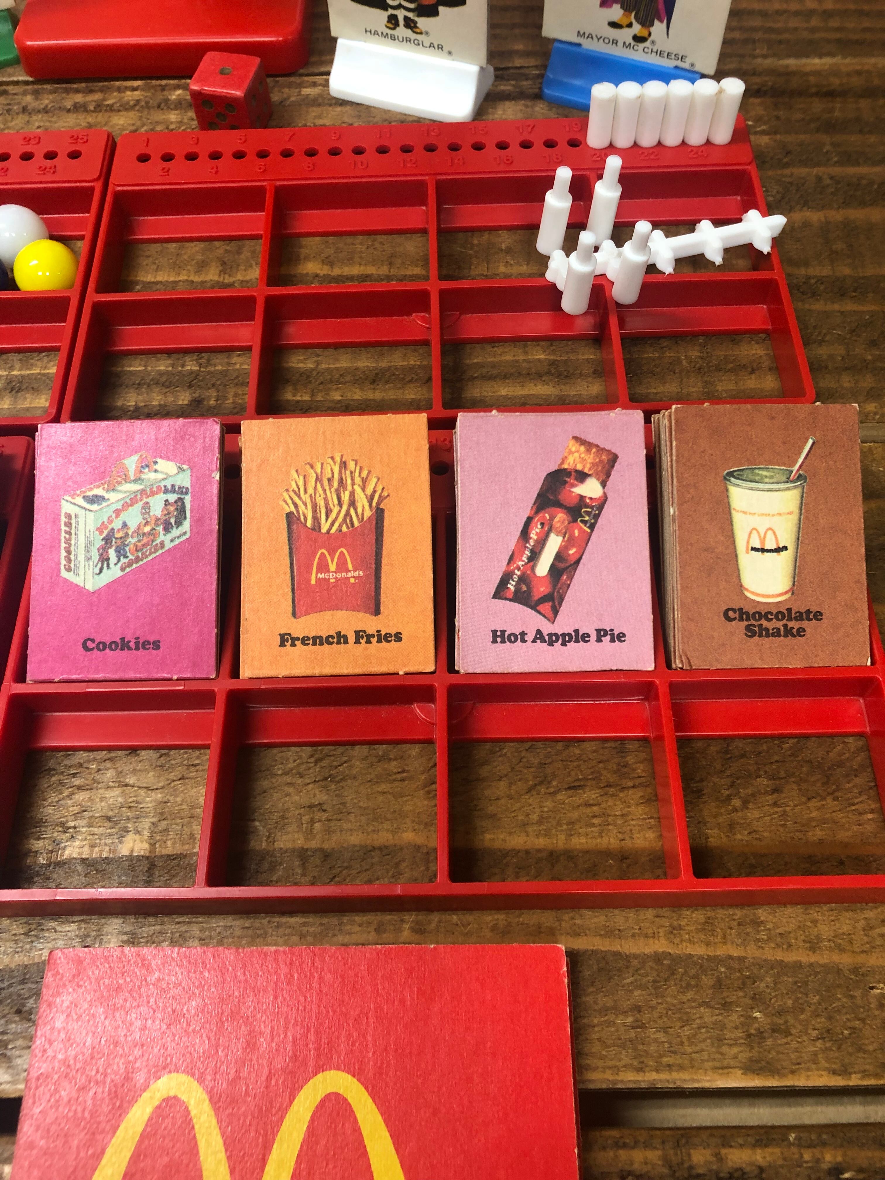 McDonald's Vintage Board Game Box/マクドナルド ボードゲーム Milton