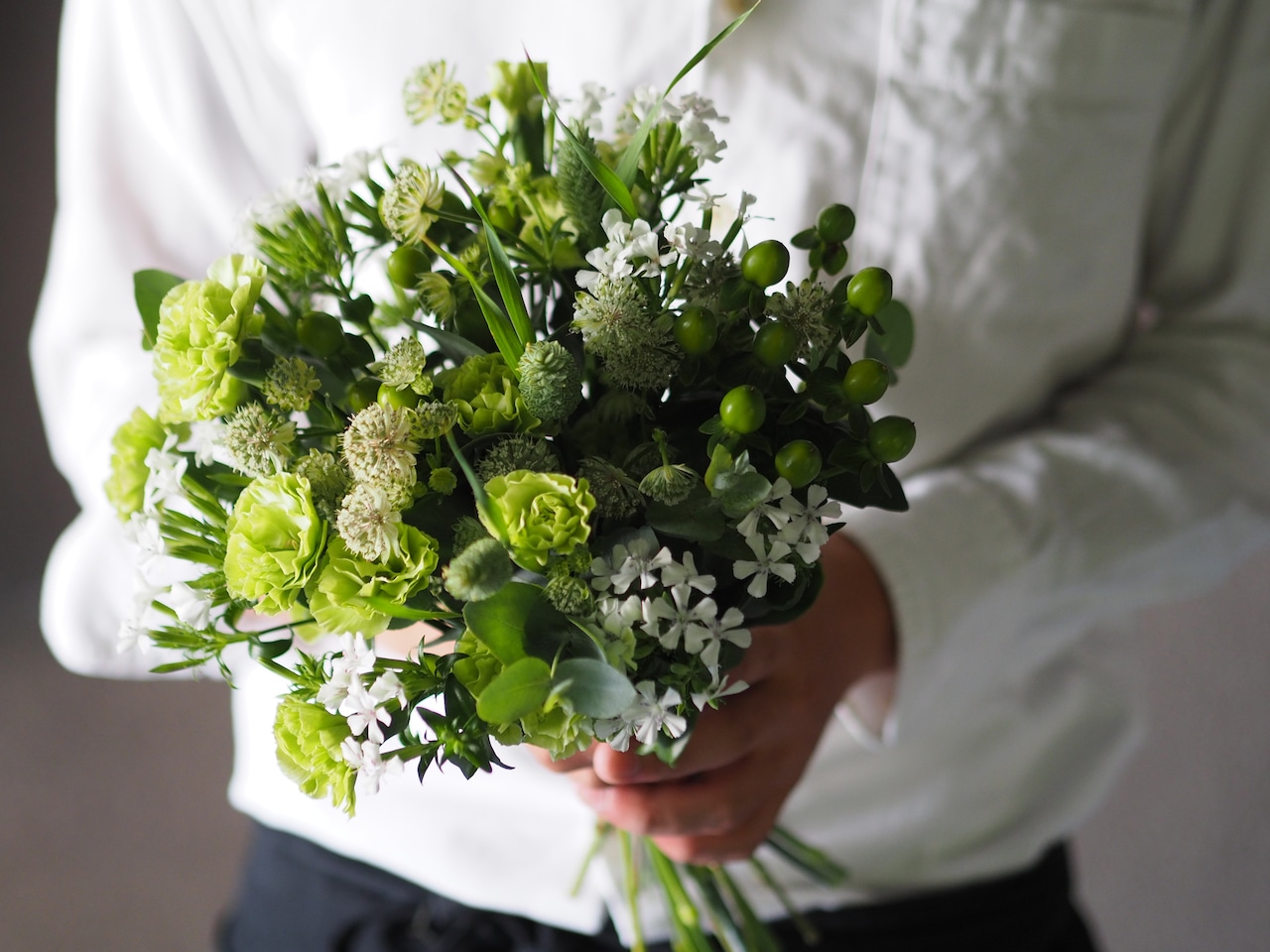 【Fresh bouquet】季節の生花のお任せブーケ S