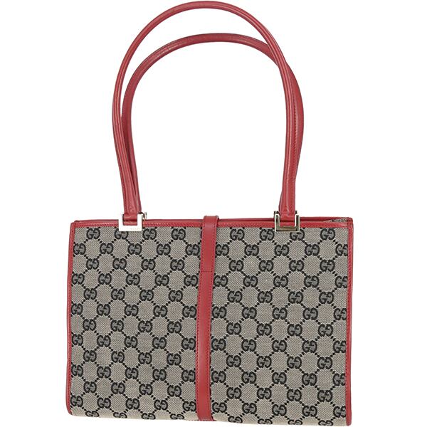 美品 GUCCI GGキャンバス ジャッキー　トートバッグ Vintage GUCCI グッチ トートバッグ ジャッキー GGキャンバス