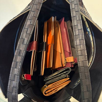 B.stuff ボックスシルエット2WAYバッグ(大)