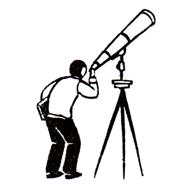 天体観測　Astronomical observation