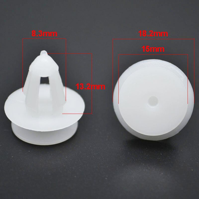 ♡ 確認用 ♡ 新作 Xukey 100Pcs8.3mm自動ファスナーカーバンパークリップ