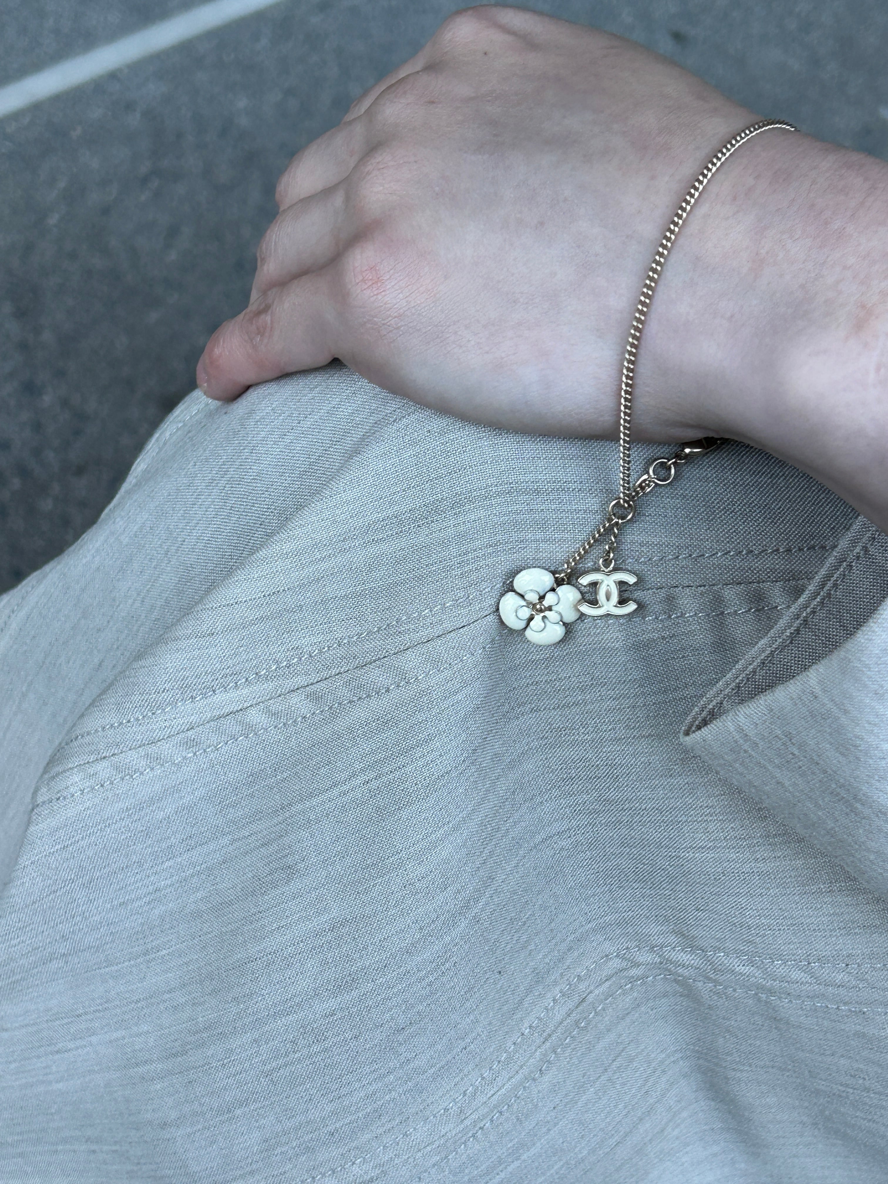 CHANEL シャネル ブレスレット ゴールド ココマーク カメリア vintage