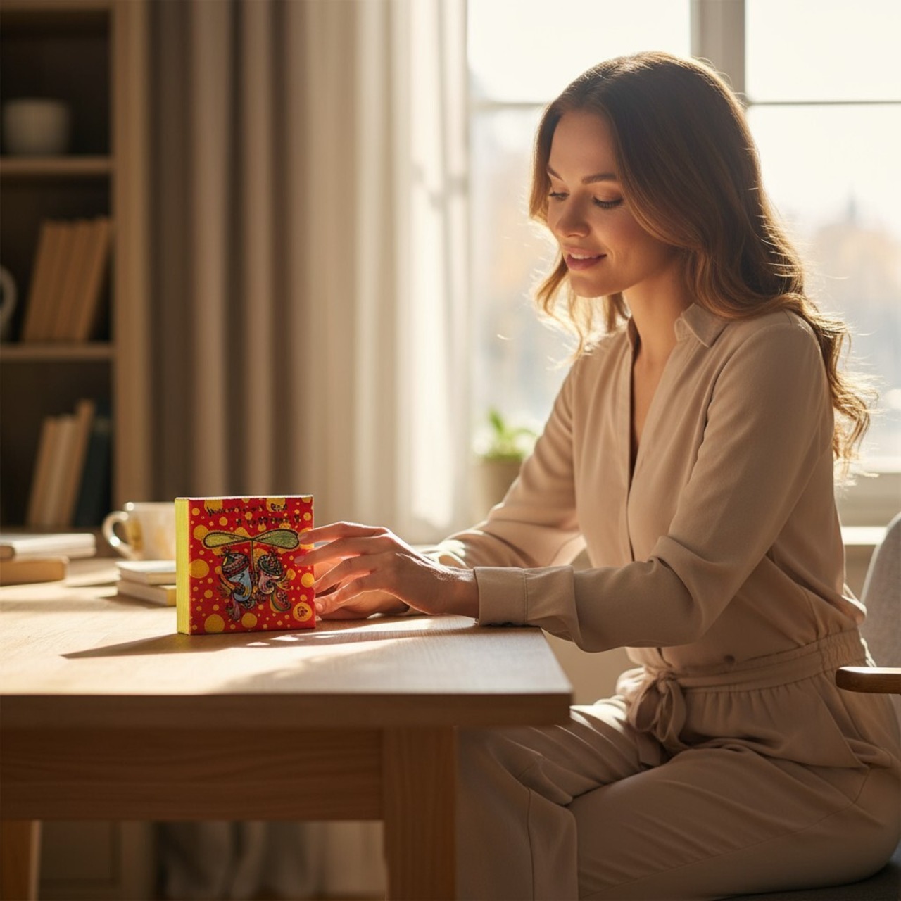 pipiミニキャンバス HUGLOTとりちゃん