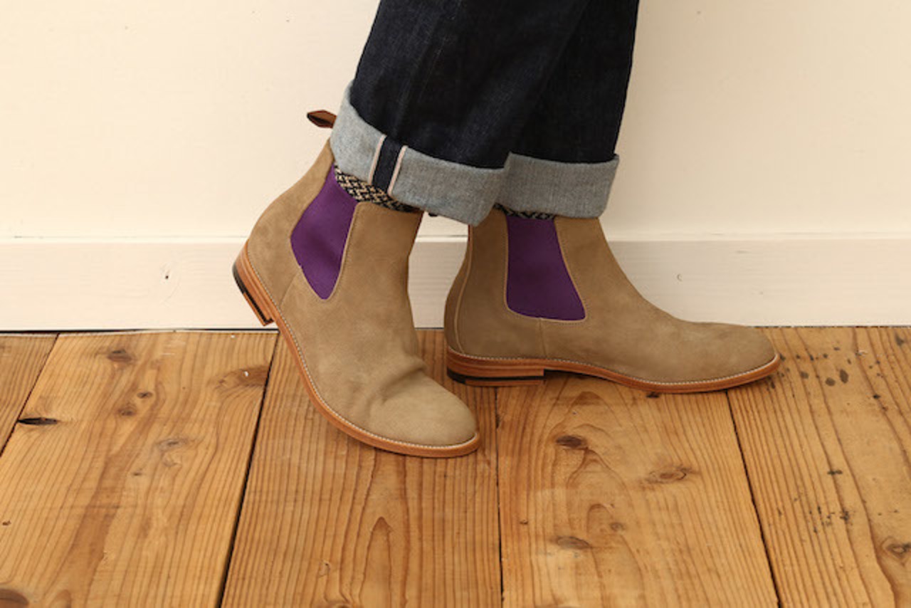 SIDE GORE BOOTS (SUEDE)