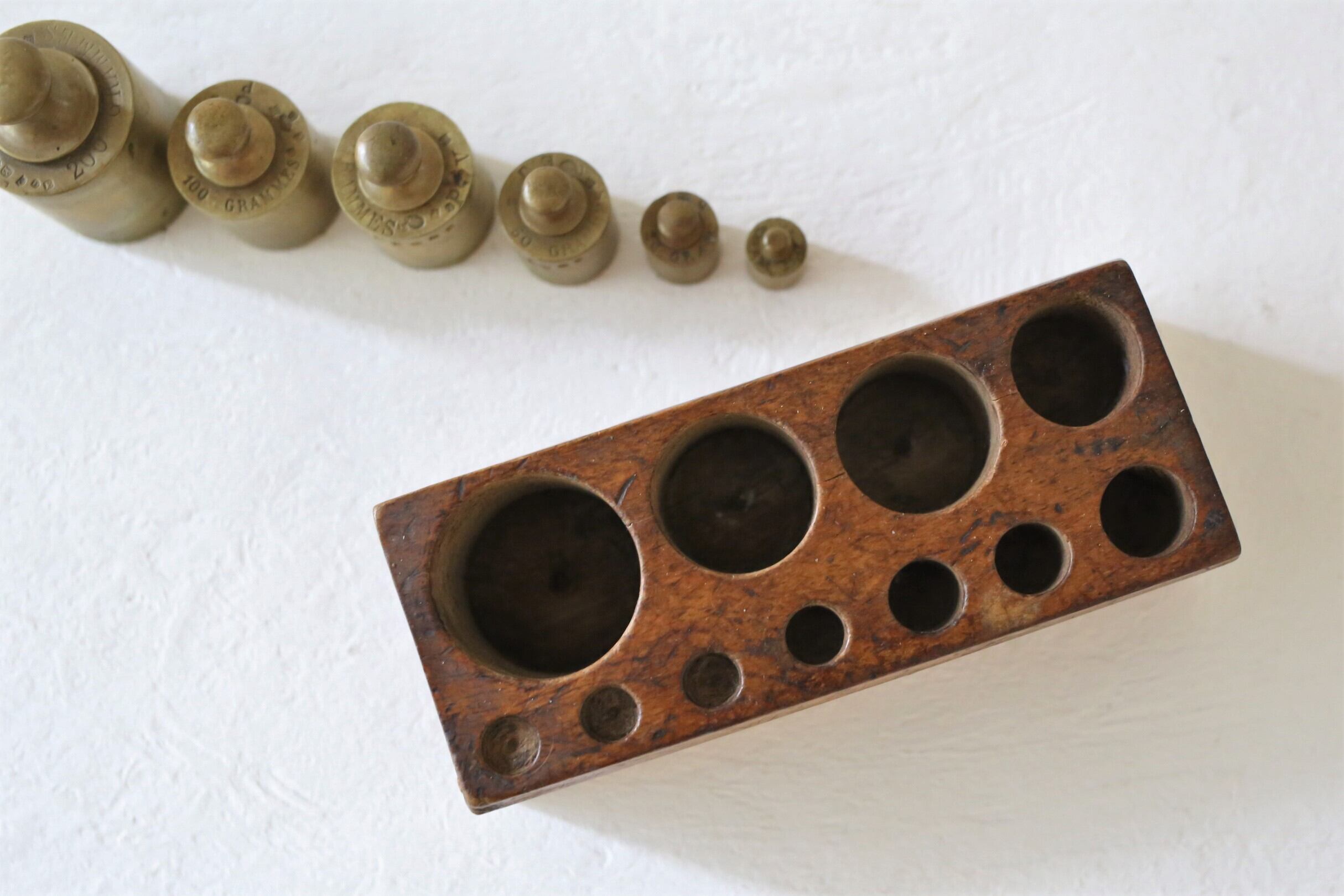 フランス アンティーク 分銅セット N-01862 | EMUPARIS