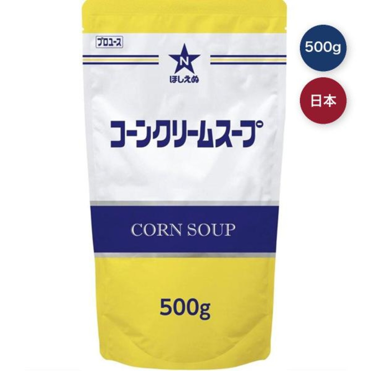 【4セット】ほしえぬ コーンクリームスープ 500g