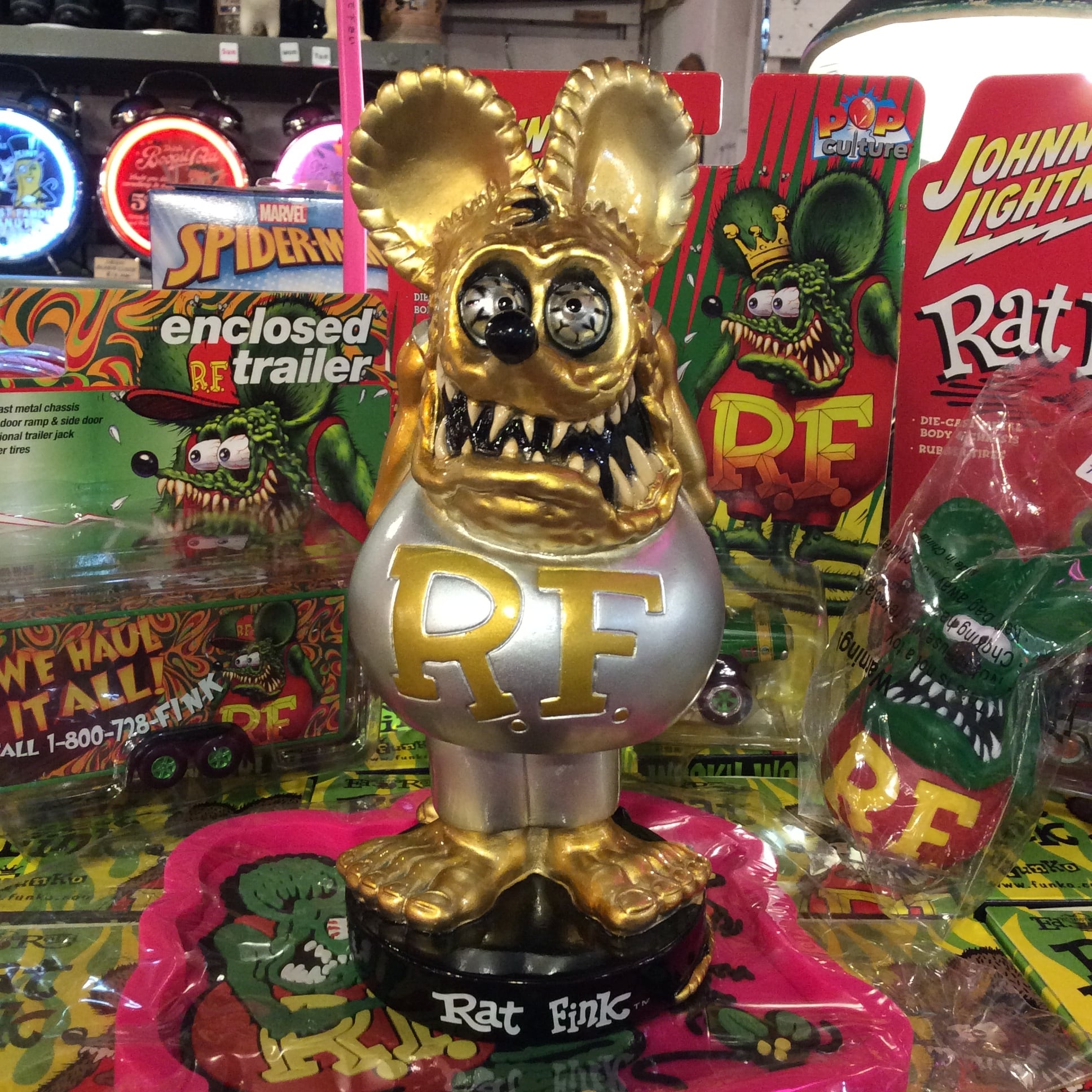 ラットフィンク ボビングヘッド GOLD【RAT FINK】【FUNKO】 | 雑貨株式会社