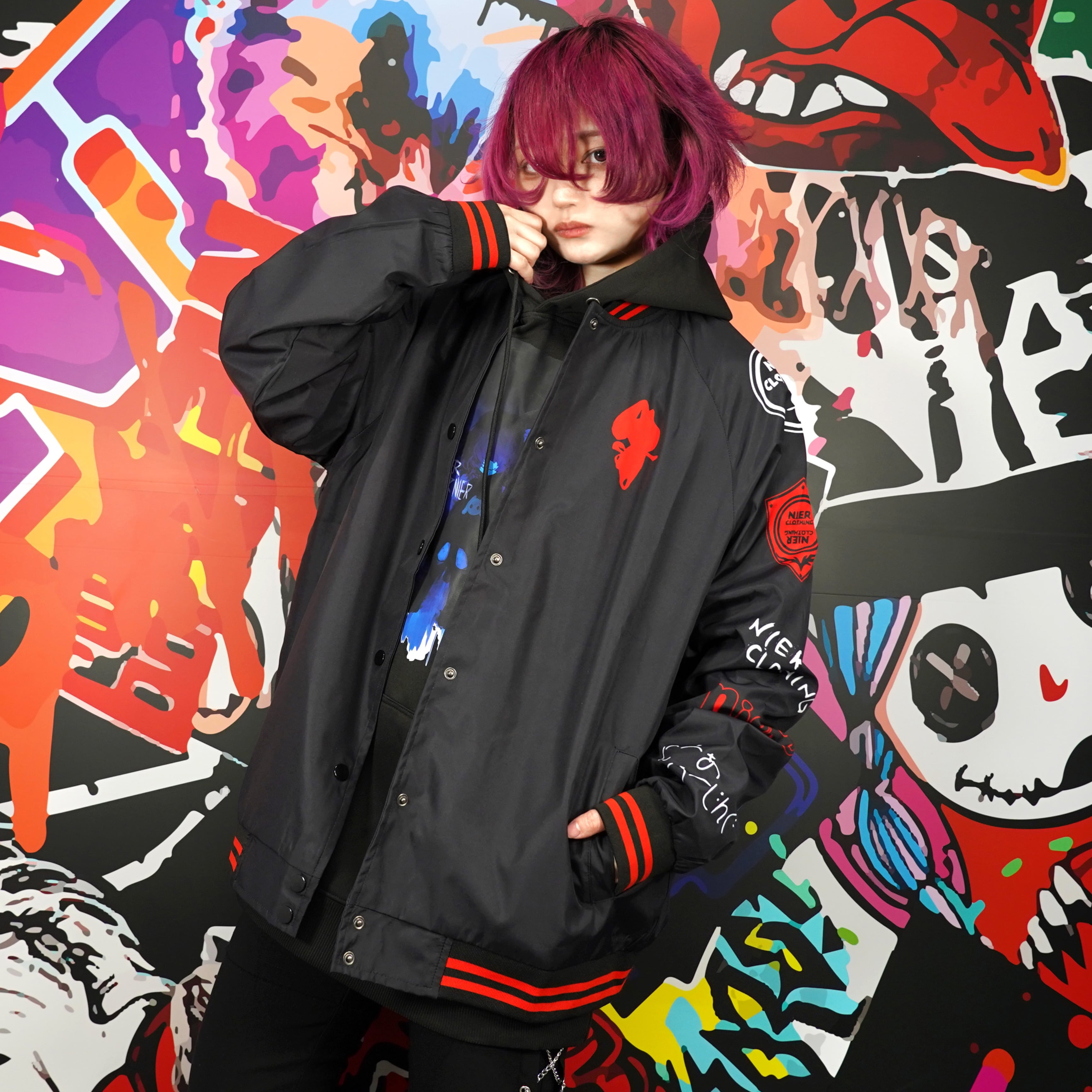 高品質内ポケット付きブルゾンジャケット【BEAST GIRL】 | NIER CLOTHING