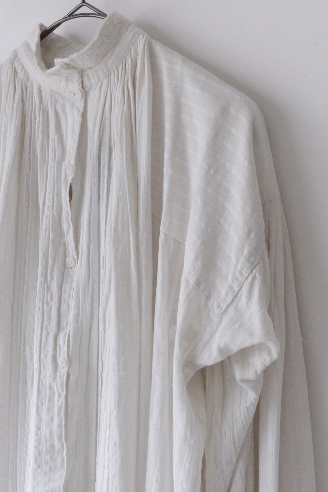 Romanian balloon sleeve rural blouse