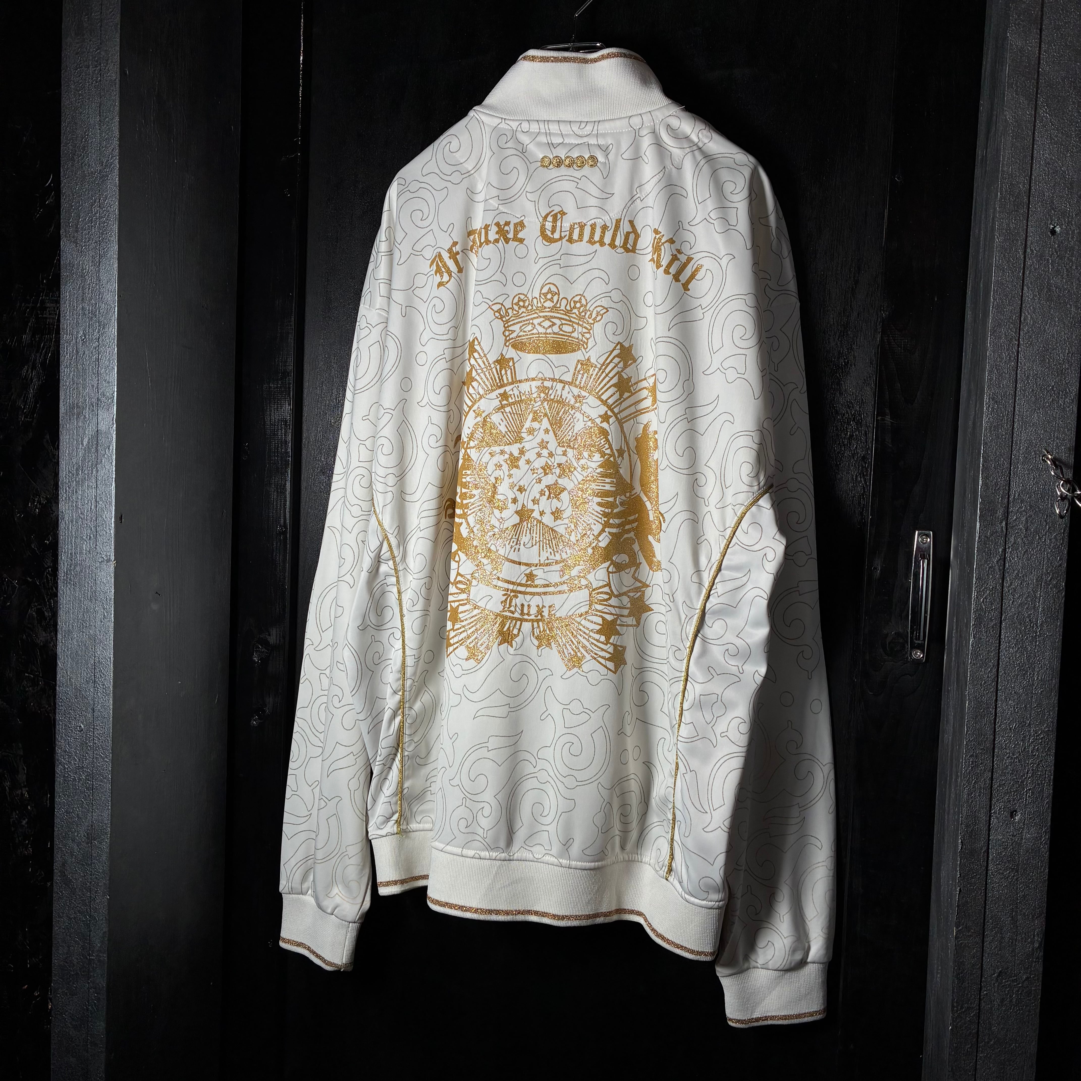 COOGI クージー　トラックジャケット　サイズXL COOGI トラックジャケット 白金 オーバーサイズ クージー チャラ男