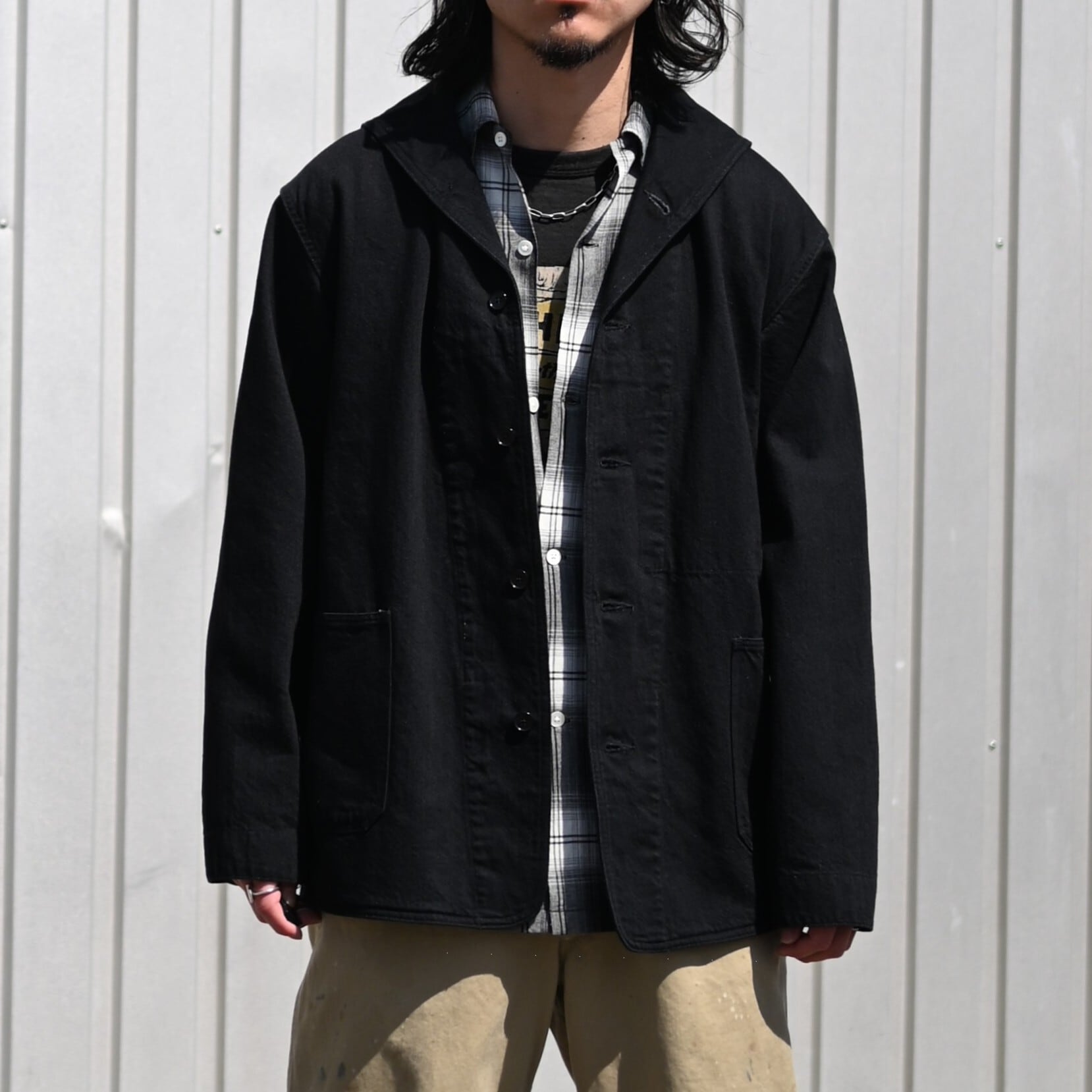 OLD JOE / BUTTON FRONT SAILOR JACKET | GANKO