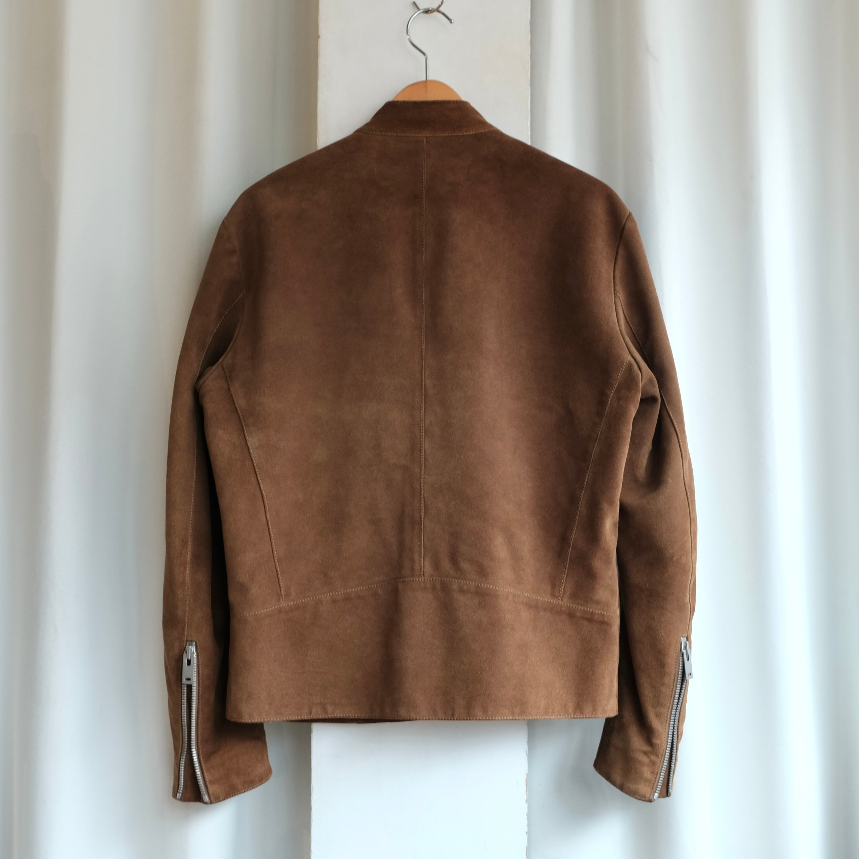 Maison Margiela 16SS SUEDE 5ZIP RIDERS JACKET | safarionline
