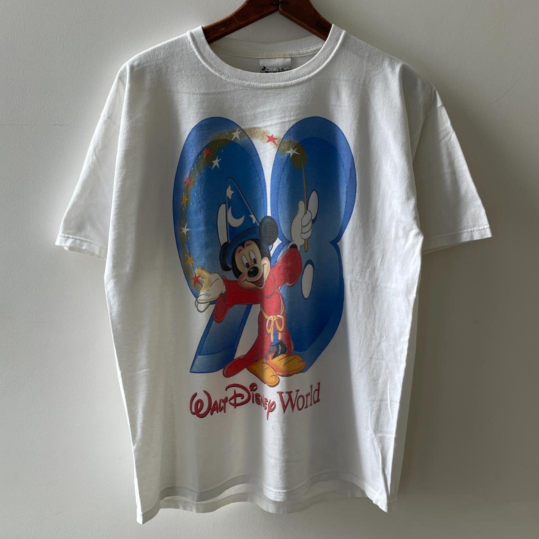tGG27 Tシャツ 90s 98年 ディズニーワールド 魔法使いミッキー tGG27 Tシャツ 90s 98年 ディズニーワールド 魔法使いミッキー