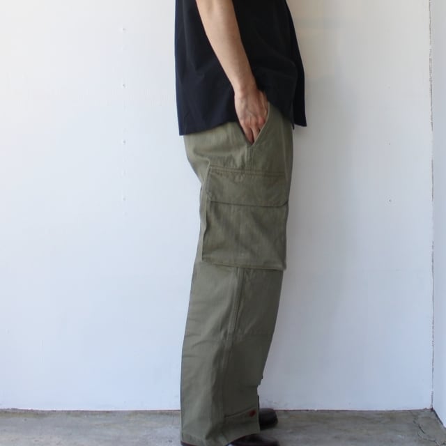 Orgueil French cargo pants フレンチカーゴパンツM47 type （KHAKI ...