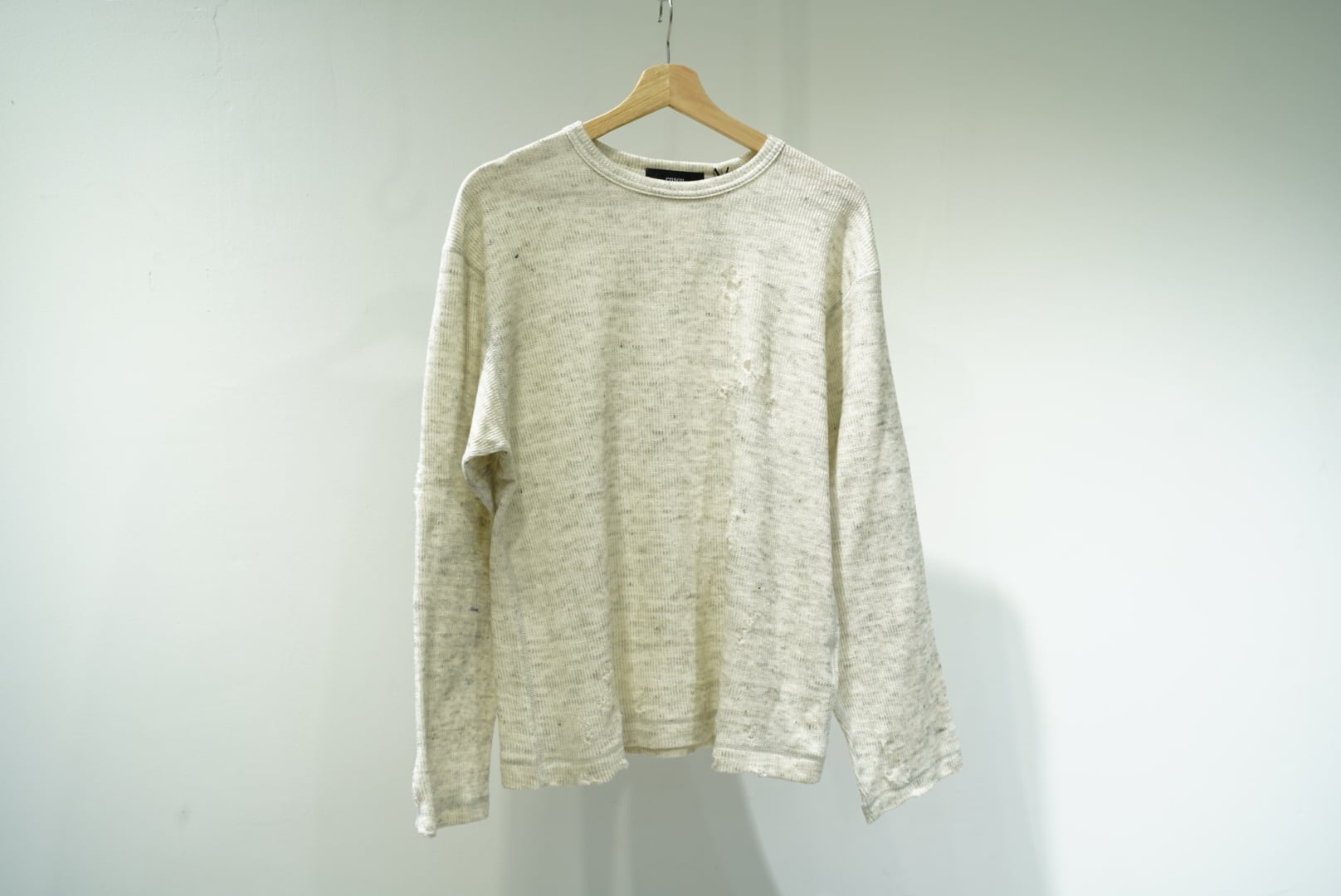 Scar Tissue Long Sleeve Tee BLACK MIX | WAGAMAMA TOKYO