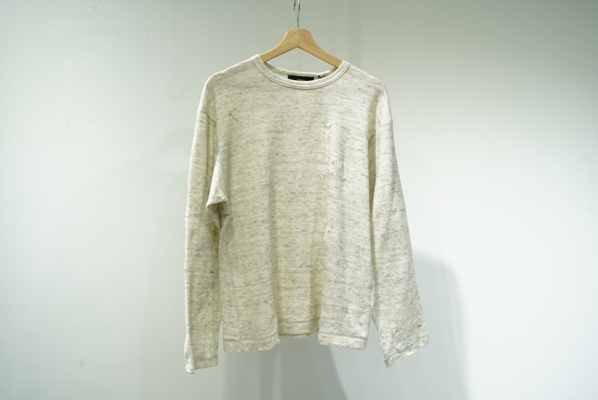 Scar Tissue Long Sleeve Tee OATMEAL | WAGAMAMA TOKYO