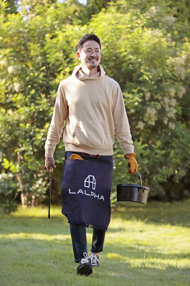 LALPHA CAMP前掛け（AC-100） | アウトドア・キャンプ用品【LALPHA公式