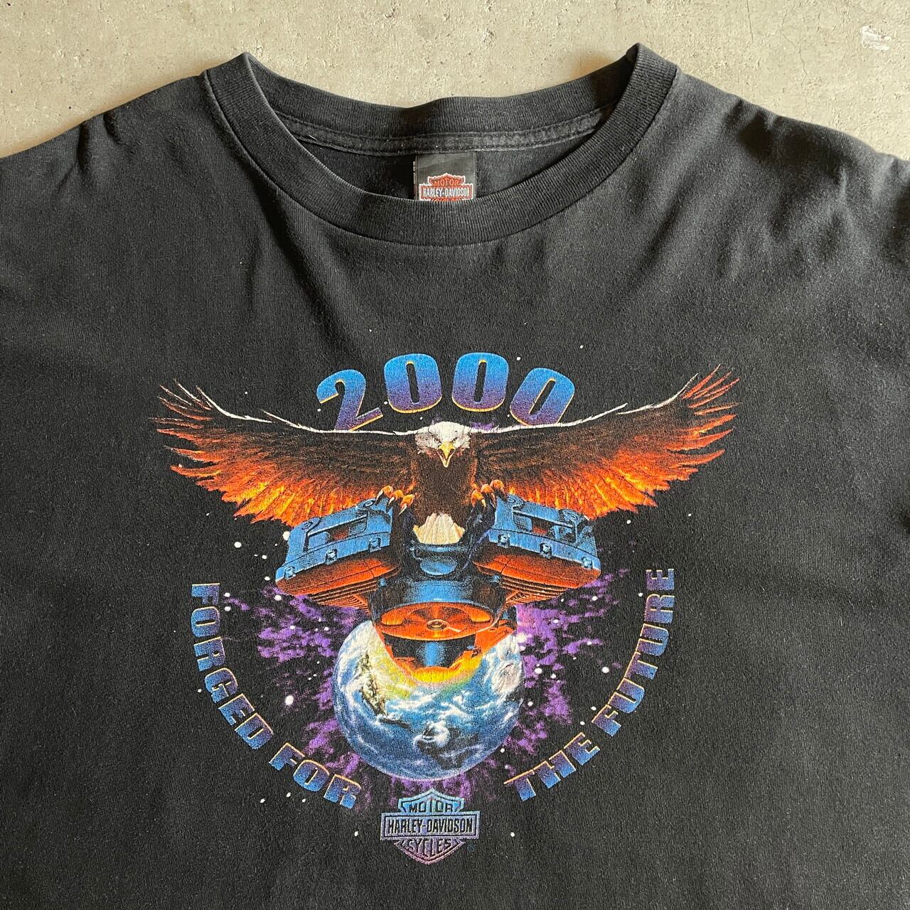 ビッグサイズ 00年代 Harley-Davidson ハーレーダビッドソン ロゴ